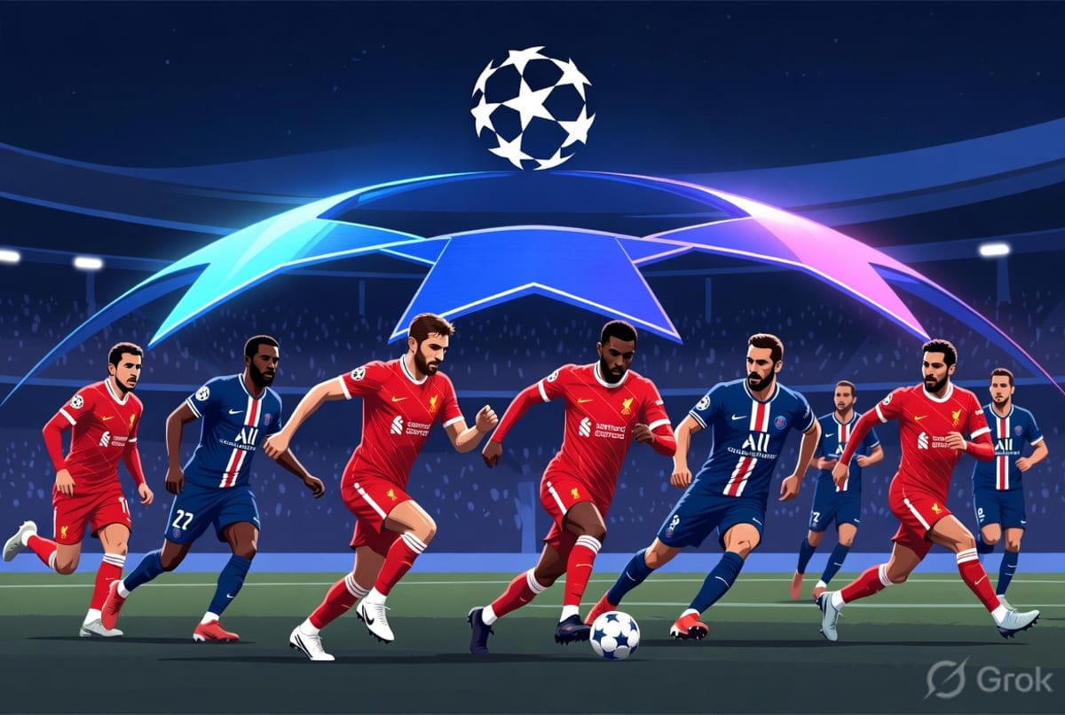 Liverpool Under Pressure Ahead of Crucial PSG Champions League Clash