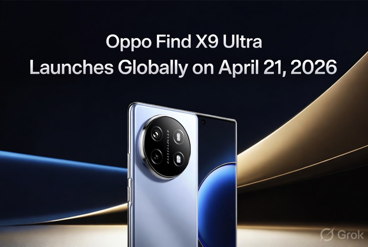 Oppo Announces April 21st Launch for Highly Anticipated Find X9 Ultra