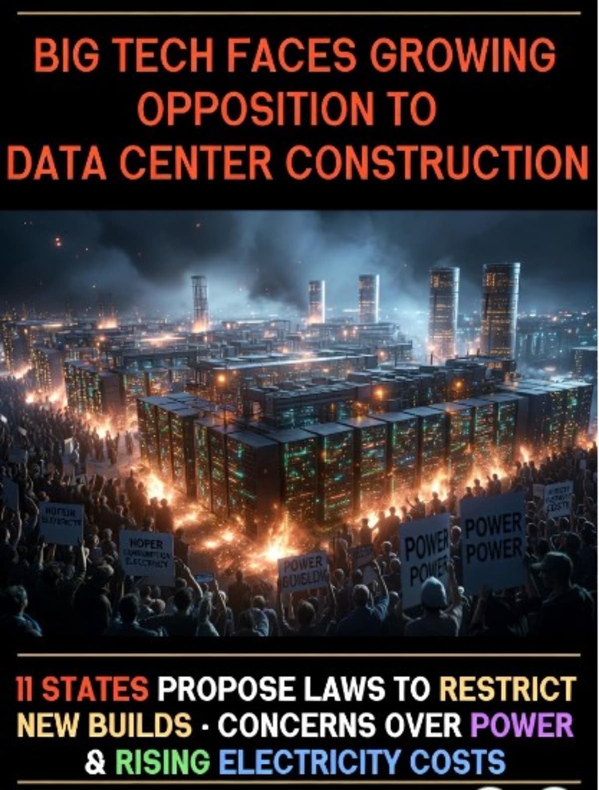 Big Tech Faces Growing Opposition to Data Center Construction