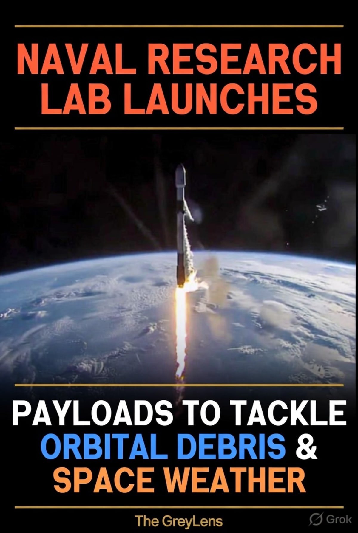 Naval Research Lab Launches Payloads to Tackle Orbital Debris and Space Weather