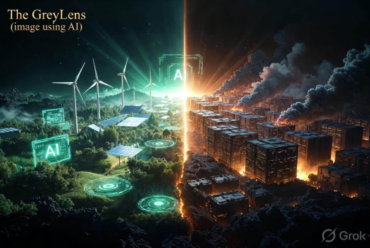 The AI Revolution: A Double-Edged Sword for Sustainability