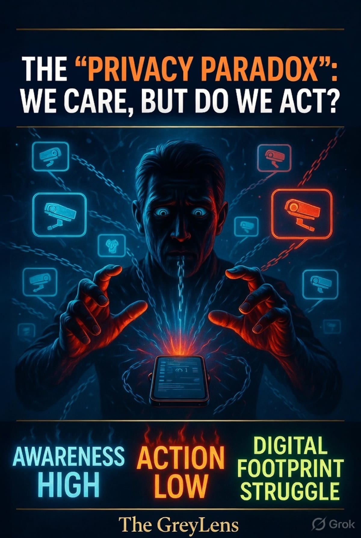 The 'Privacy Paradox': We Care, But Do We Act?