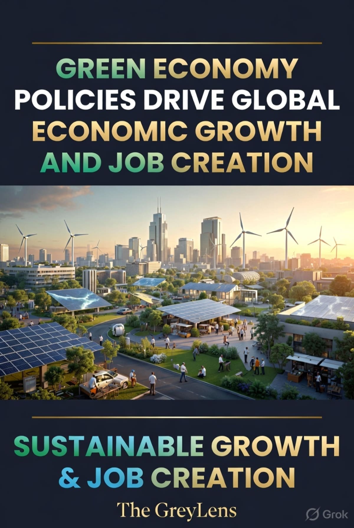 Green Economy Policies Drive Global Economic Growth and Job Creation