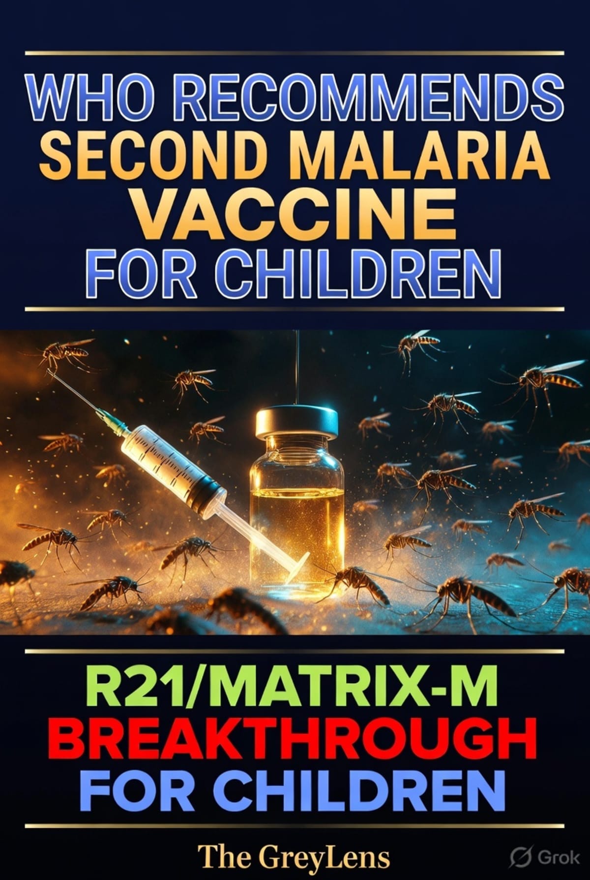 WHO Recommends Second Malaria Vaccine for Children