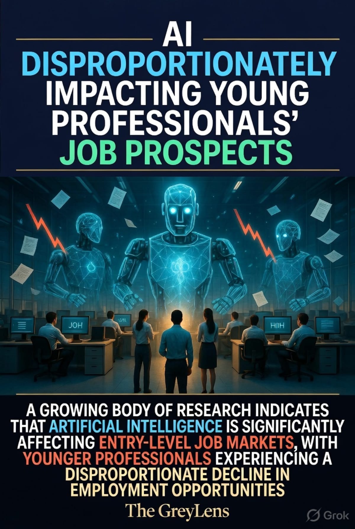 AI disproportionately impacting young professionals' job prospects