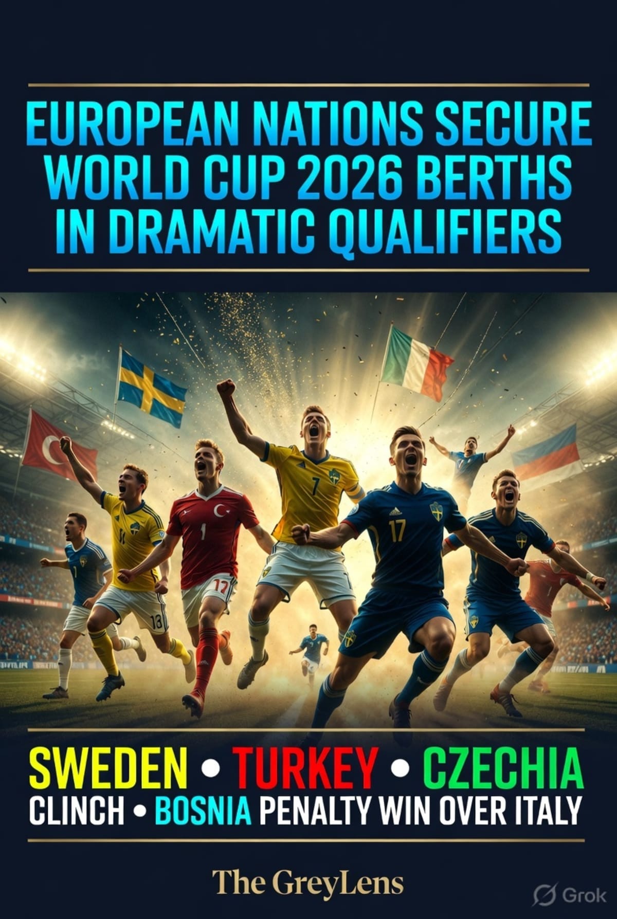 European Nations Secure World Cup 2026 Berths in Dramatic Qualifiers