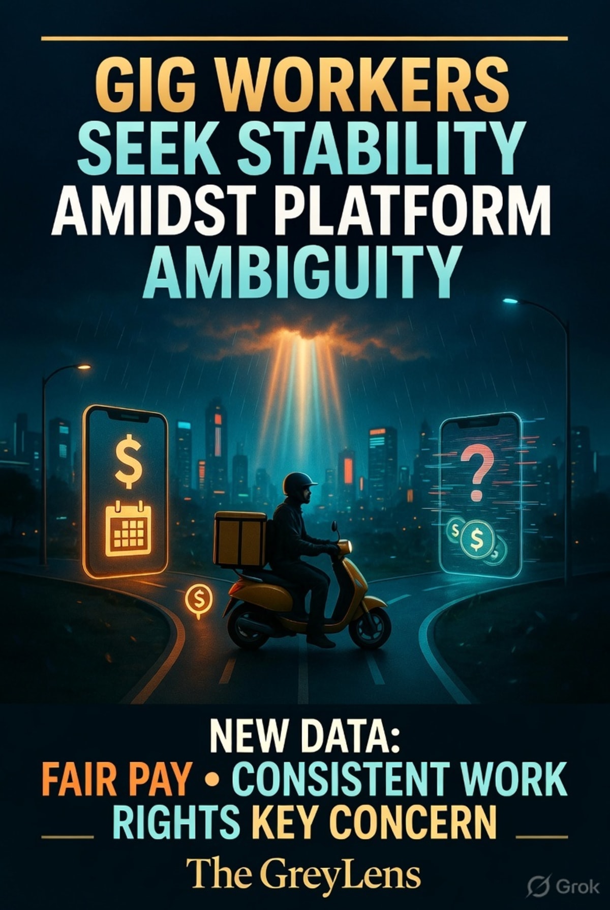Gig Workers Seek Stability Amidst Platform Ambiguity