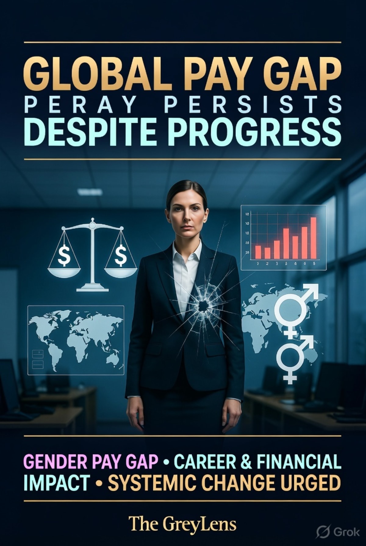 Global Pay Gap Persists Despite Progress
