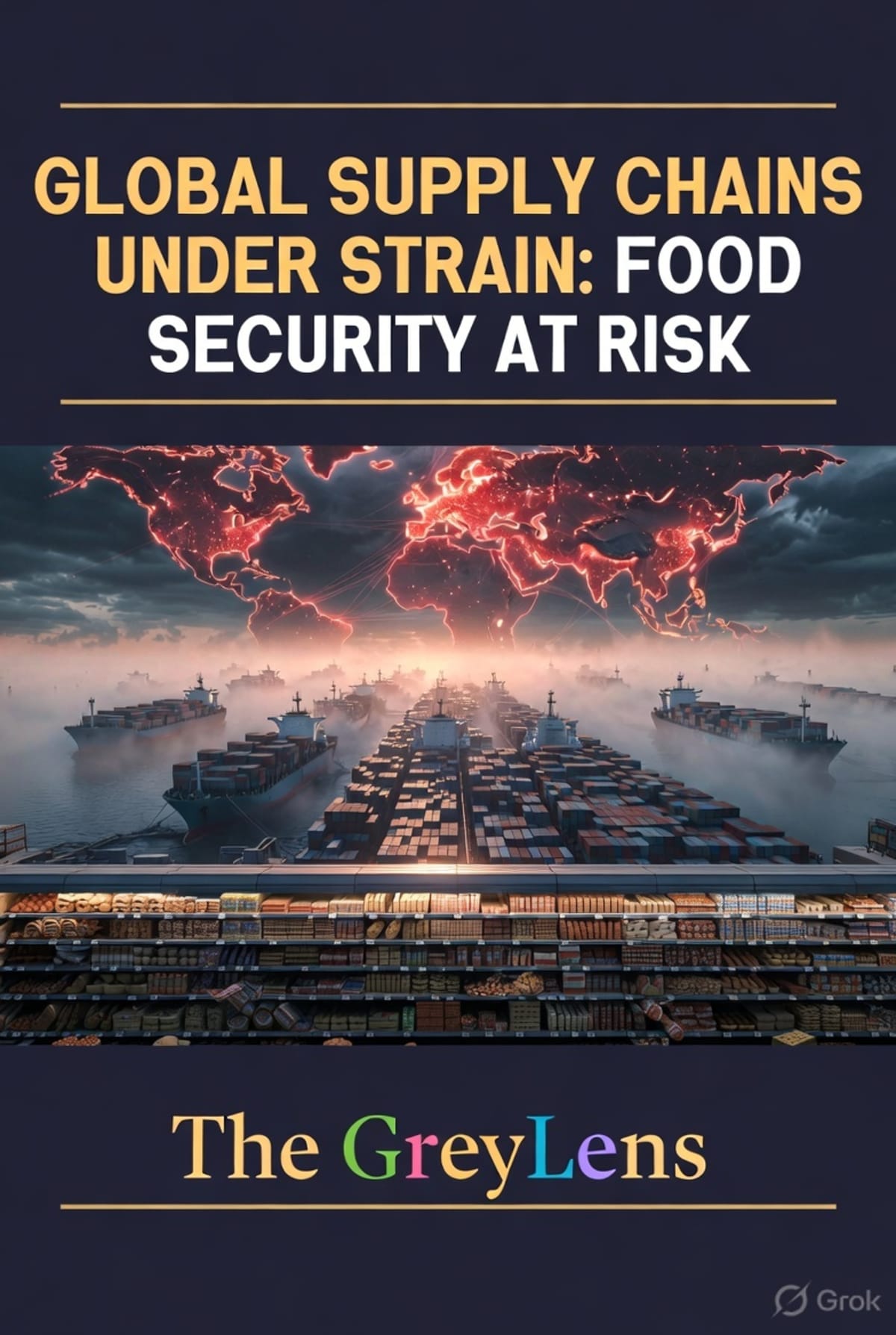Global Supply Chains Under Strain: Food Security at Risk
