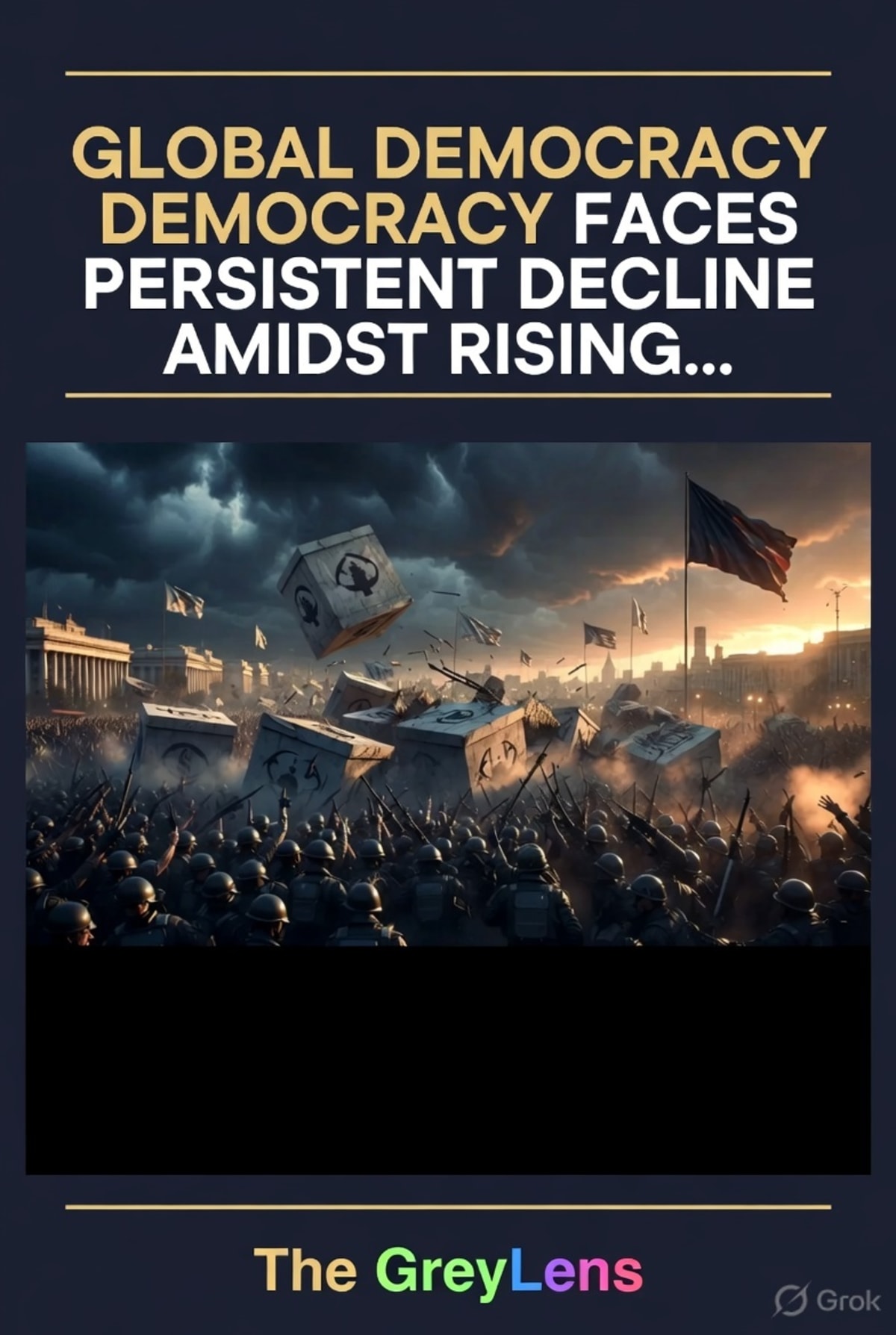 Global Democracy Faces Persistent Decline Amidst Rising Authoritarianism