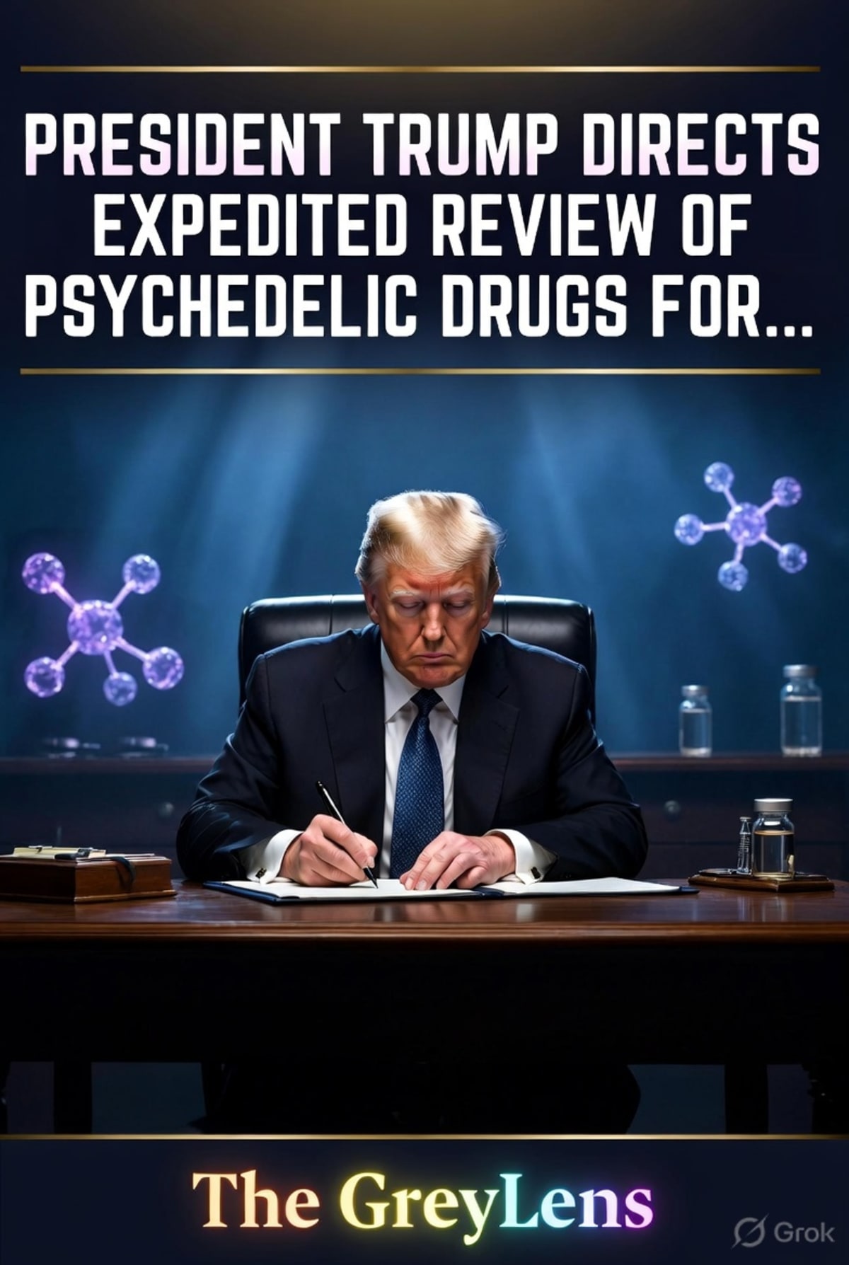 President Trump Directs Expedited Review of Psychedelic Drugs for Medical Treatment