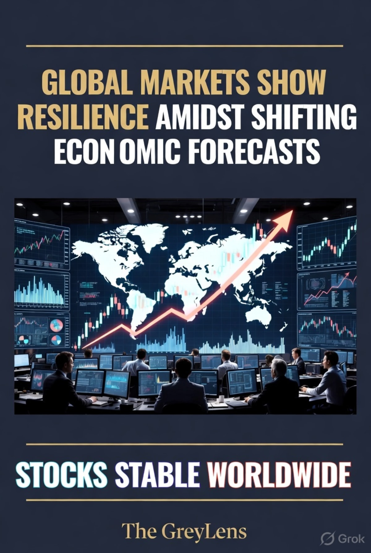 Global Markets Show Resilience Amidst Shifting Economic Forecasts
