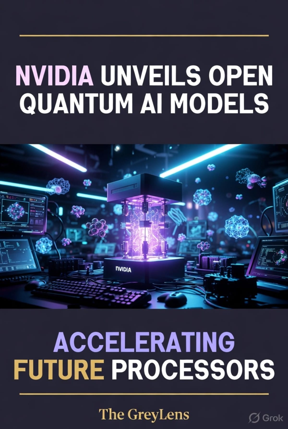NVIDIA Unveils Open Quantum AI Models to Accelerate Processor Development
