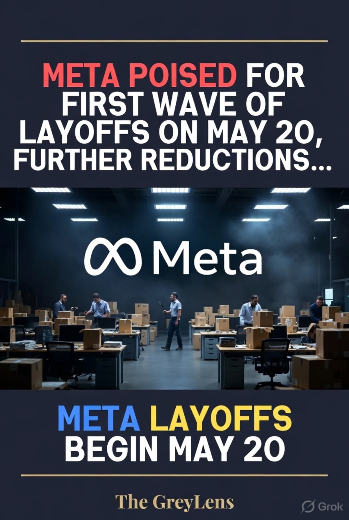 Meta Poised for First Wave of Layoffs on May 20, Further Reductions Expected Later in 2026