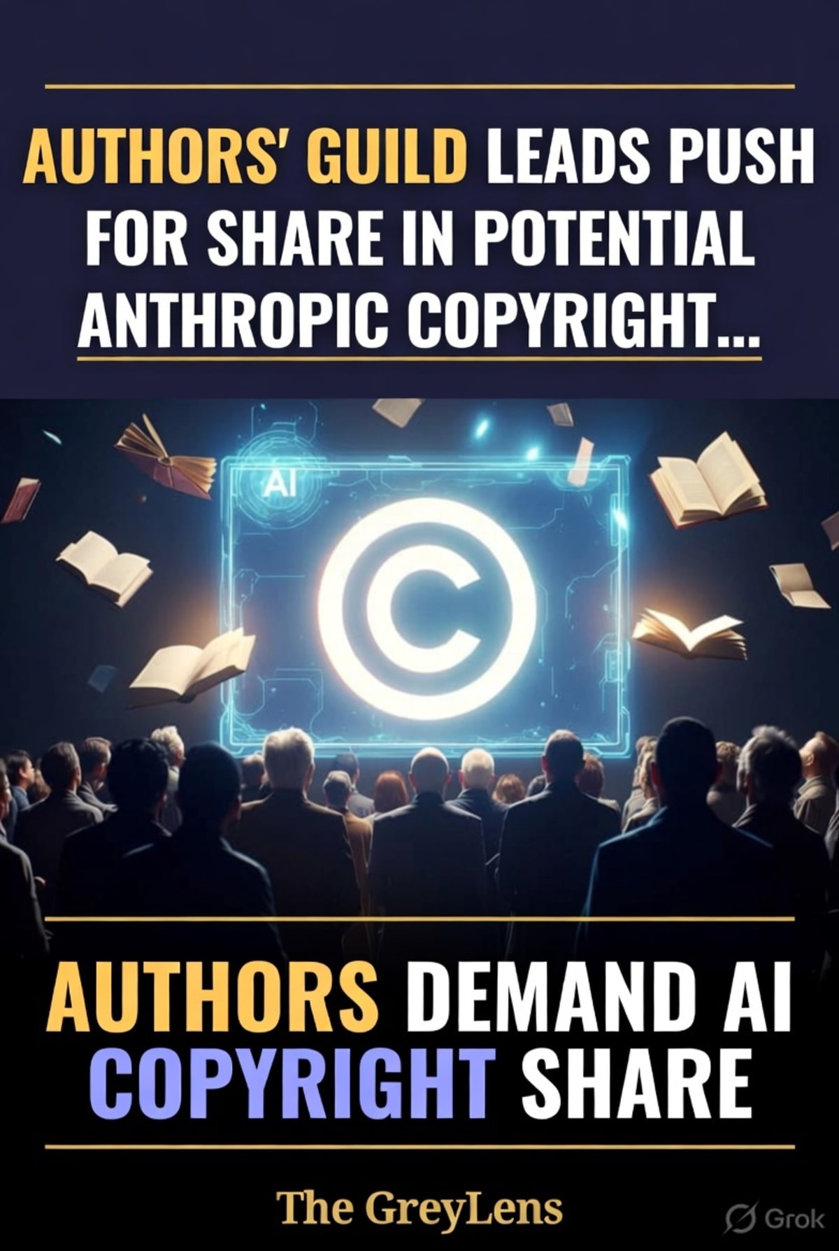 Authors' Guild Leads Push for Share in Potential Anthropic Copyright Settlement