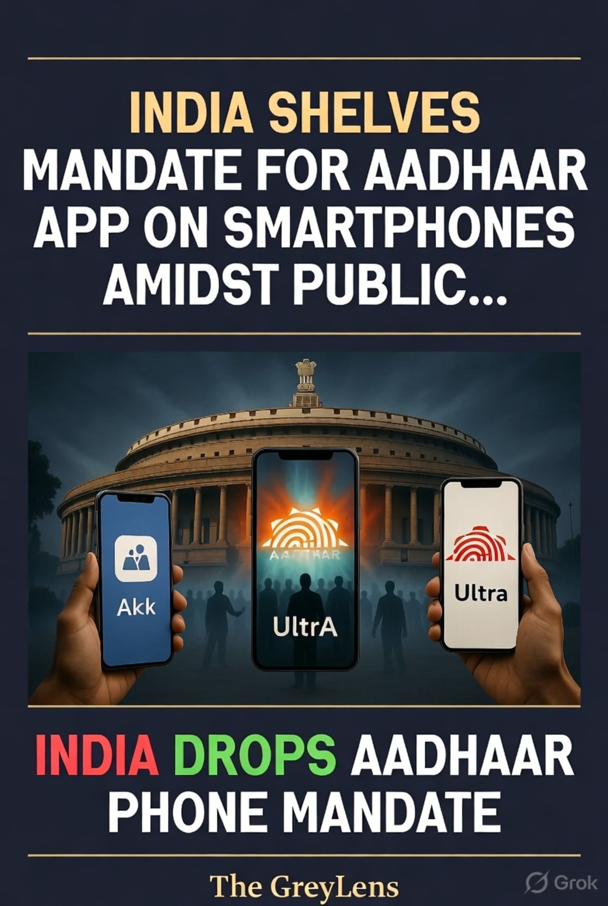 India Shelves Mandate for Aadhaar App on Smartphones Amidst Public Opposition