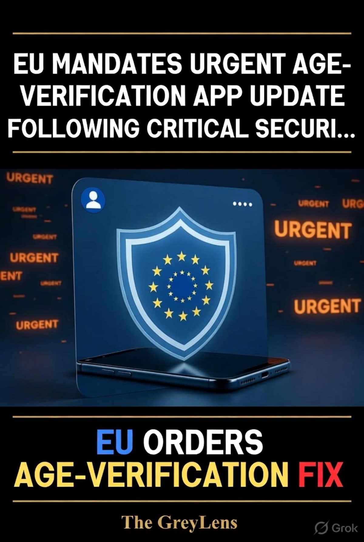 EU Mandates Urgent Age-Verification App Update Following Critical Security Flaws