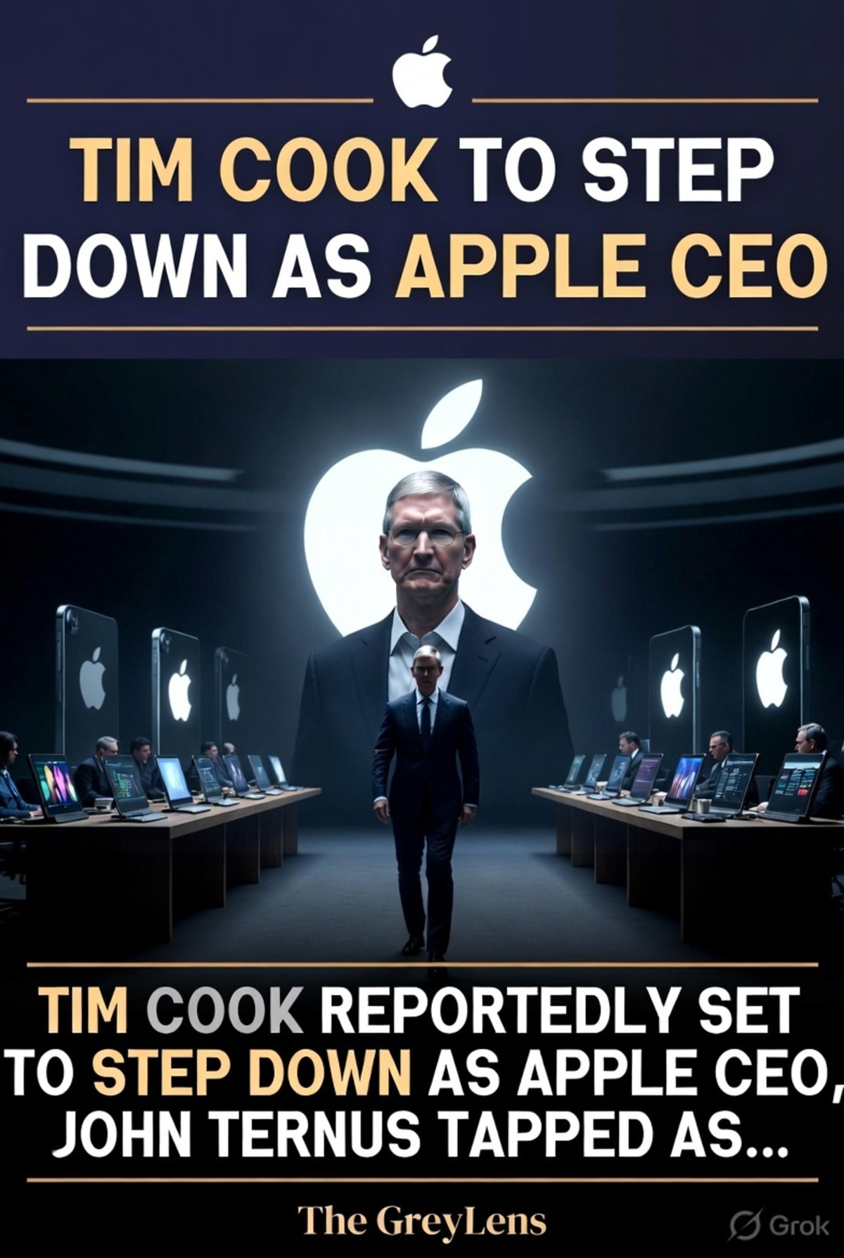 Tim Cook Reportedly Set to Step Down as Apple CEO, John Ternus Tapped as Successor