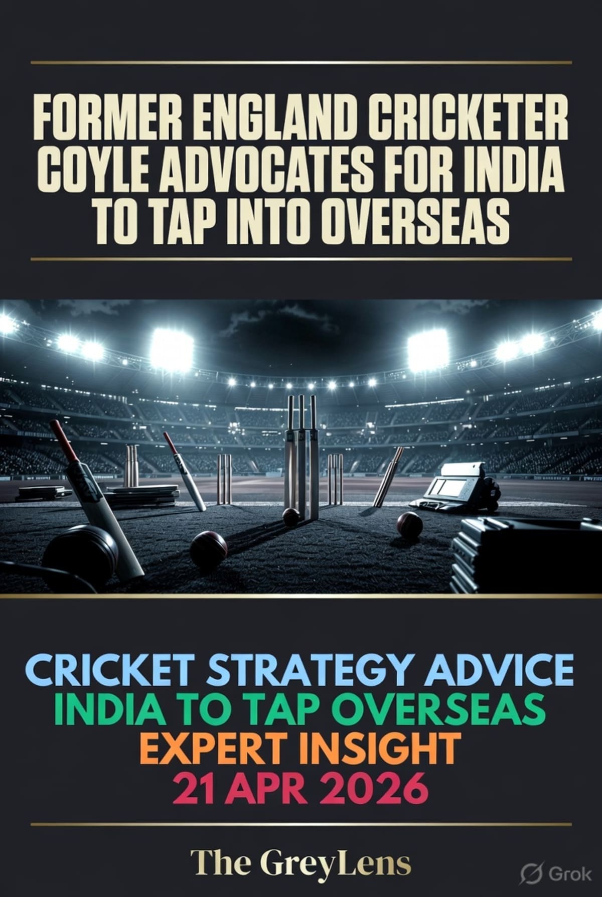 Former England cricketer Coyle advocates for India to tap into overseas talent pool, citing examples like Sam Billings