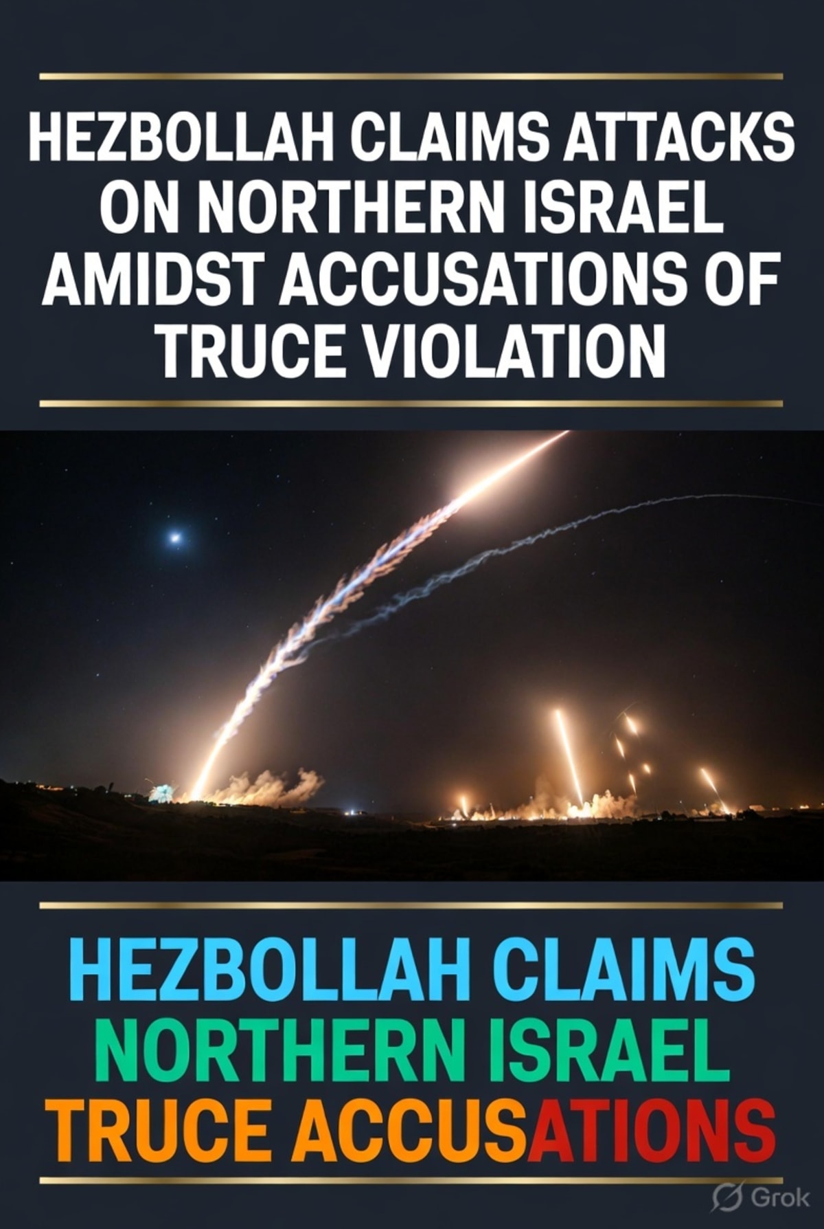 Hezbollah Claims Attacks on Northern Israel Amidst Accusations of Truce Violations