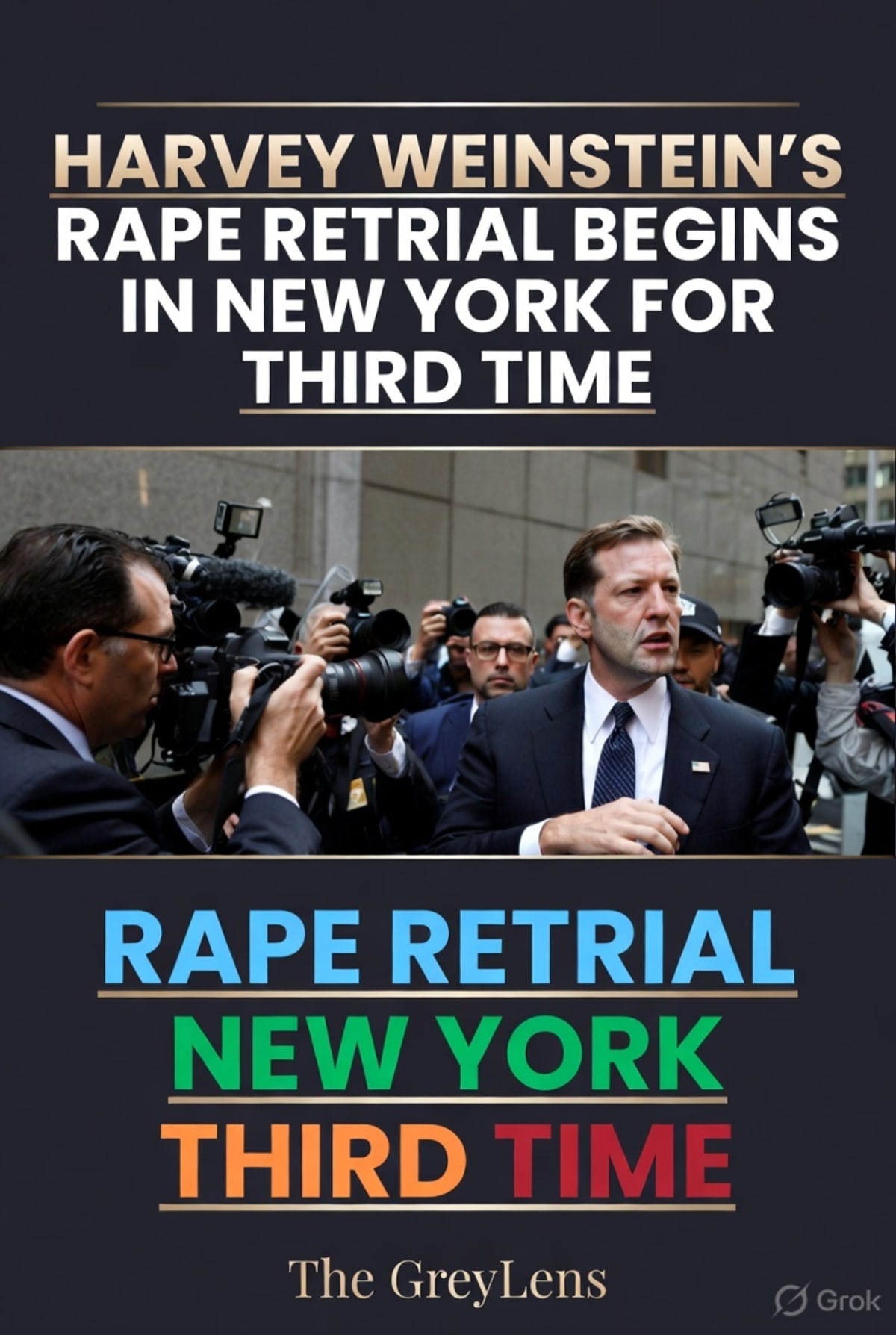 Harvey Weinstein's Rape Retrial Begins in New York for Third Time