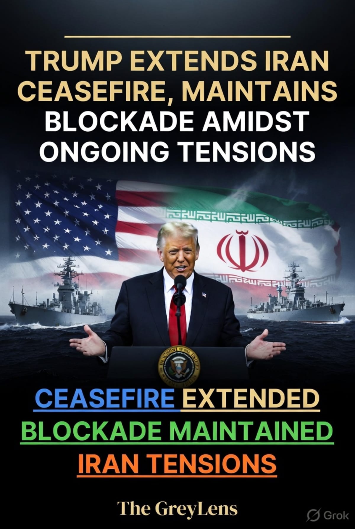 Trump Extends Iran Ceasefire, Maintains Blockade Amidst Ongoing Tensions