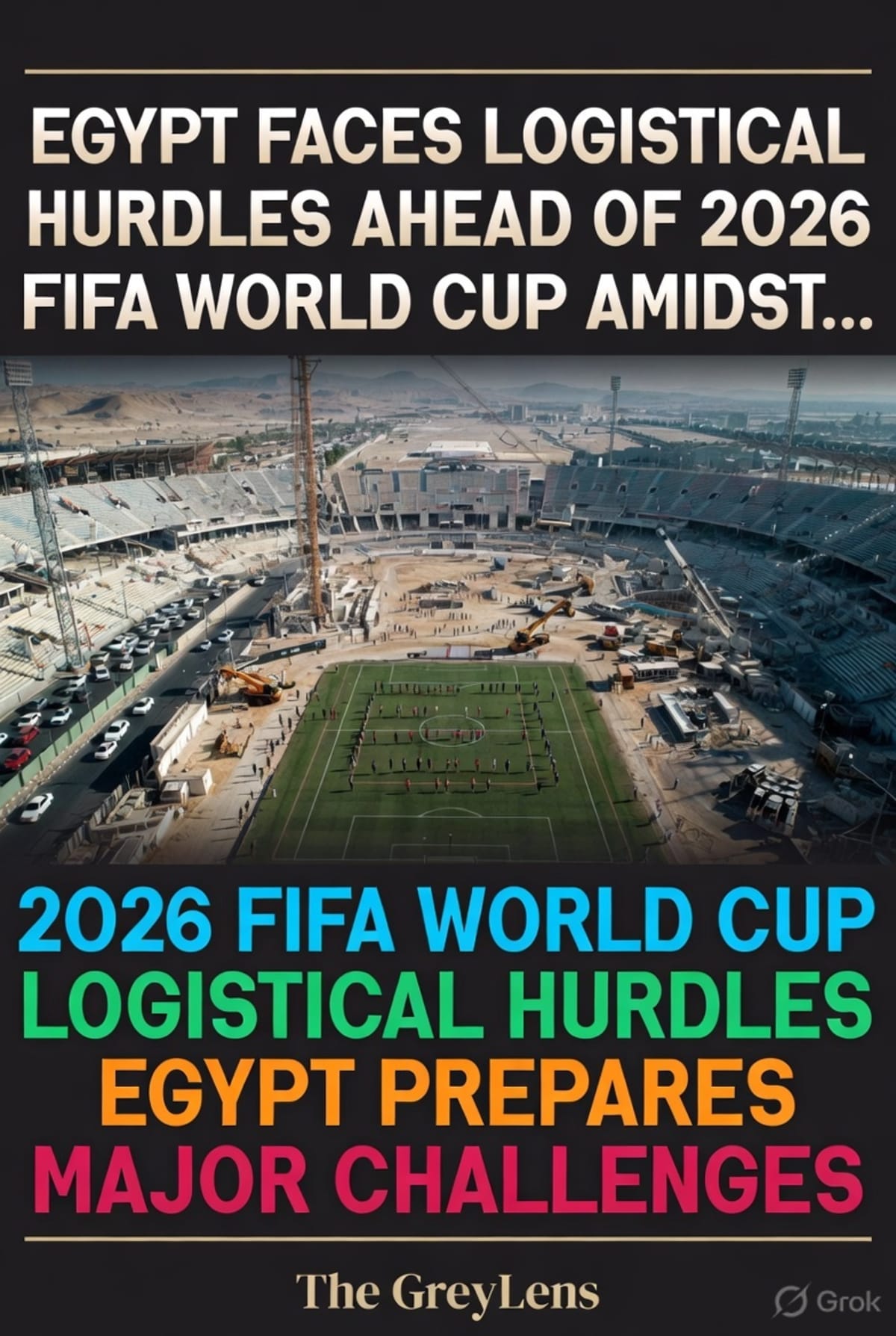 Egypt Faces Logistical Hurdles Ahead of 2026 FIFA World Cup Amidst Expanded Tournament Format