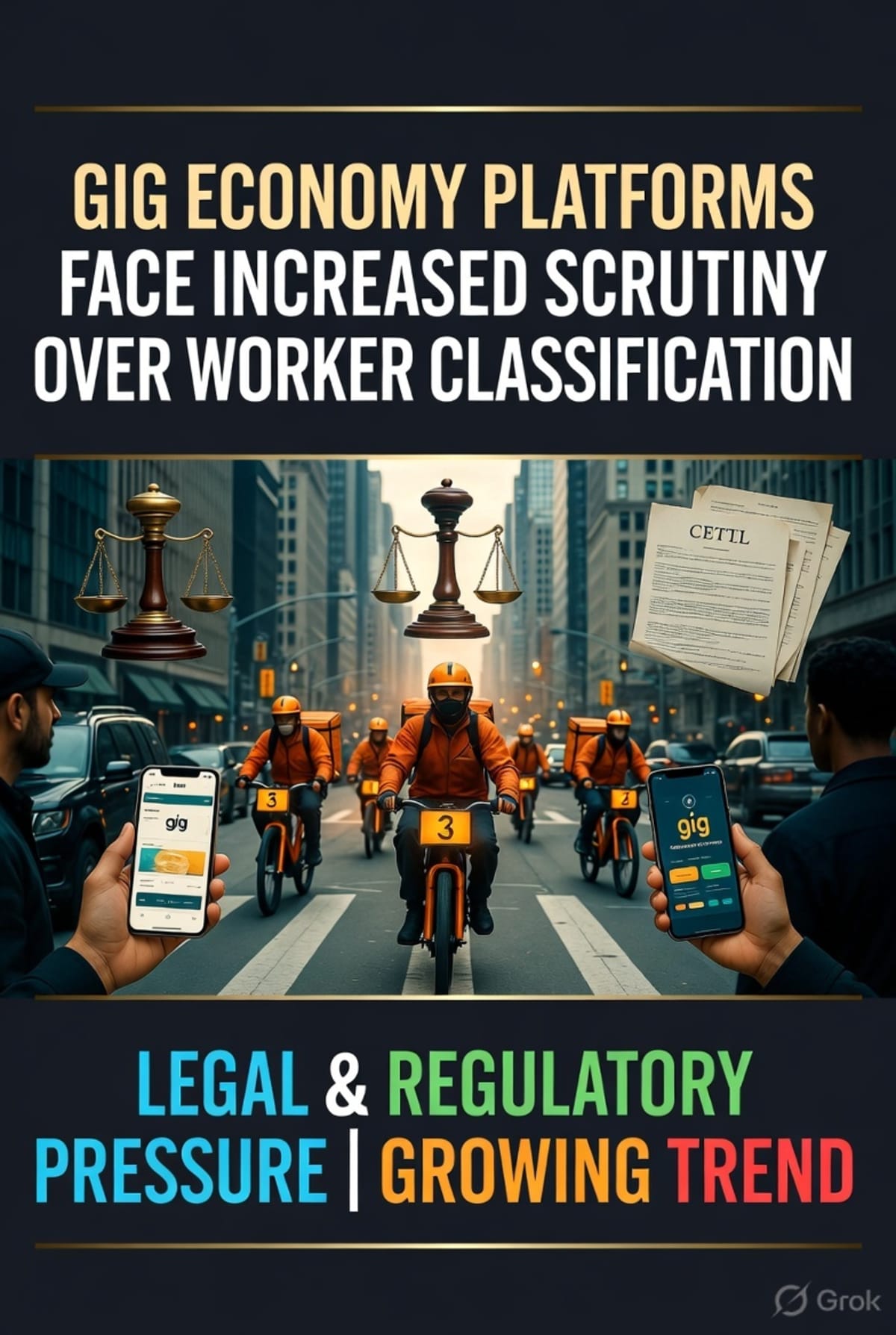 Gig Economy Platforms Face Increased Scrutiny Over Worker Classification and Benefits Amidst Evolving Labor Laws