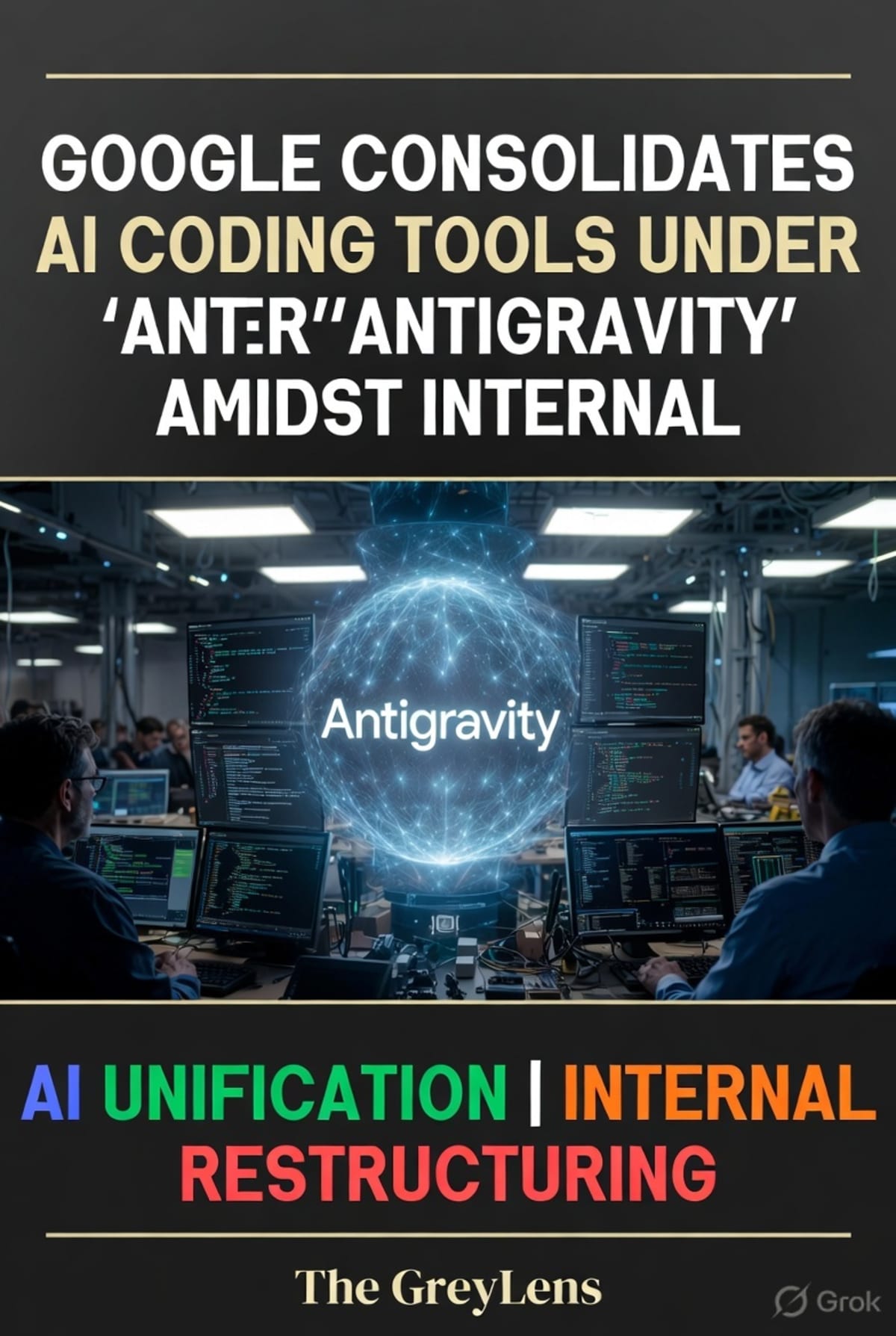 Google Consolidates AI Coding Tools Under 'Antigravity' Amidst Internal Competition Concerns
