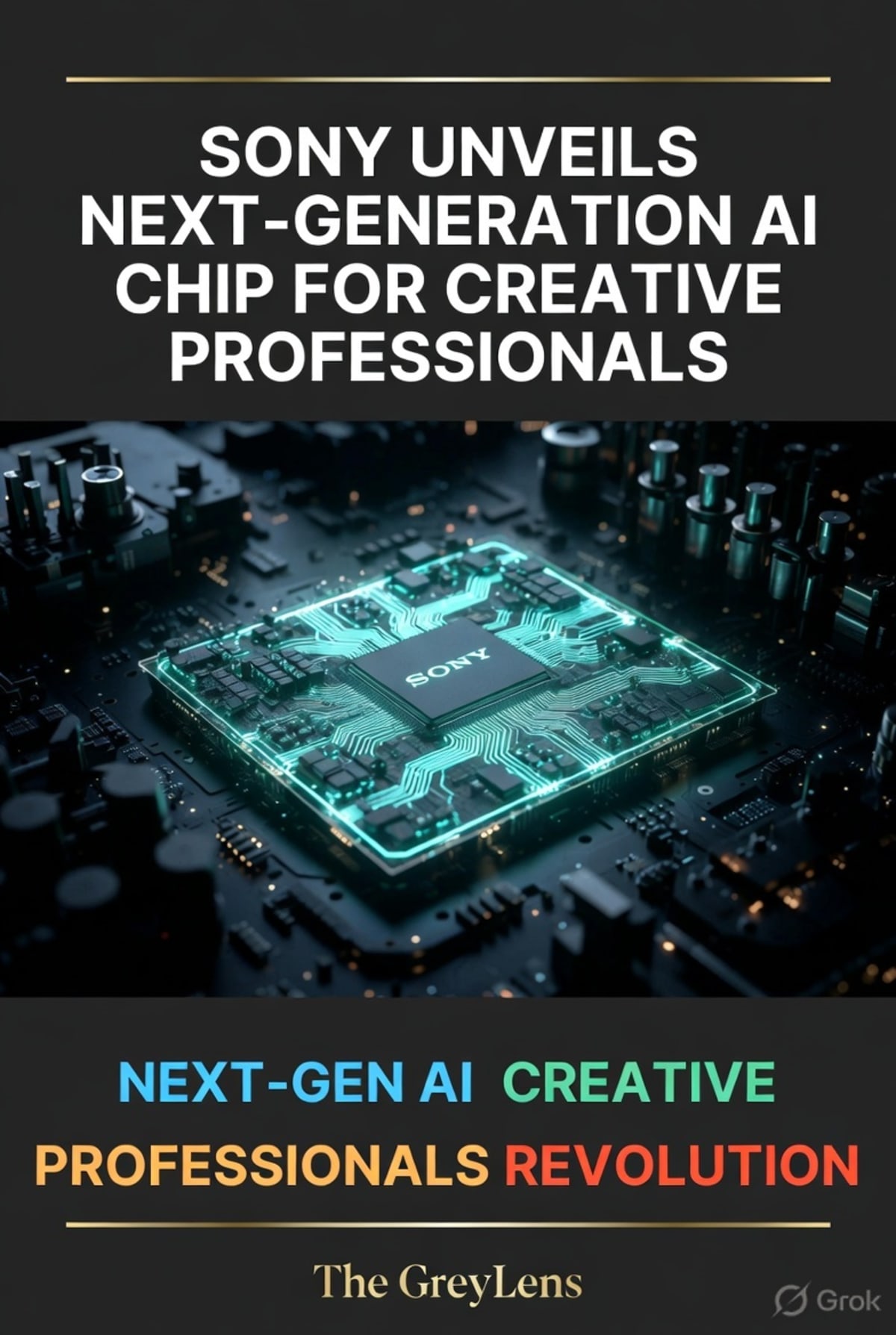 Sony Unveils Next-Generation AI Chip for Creative Professionals, Promising Enhanced Workflow