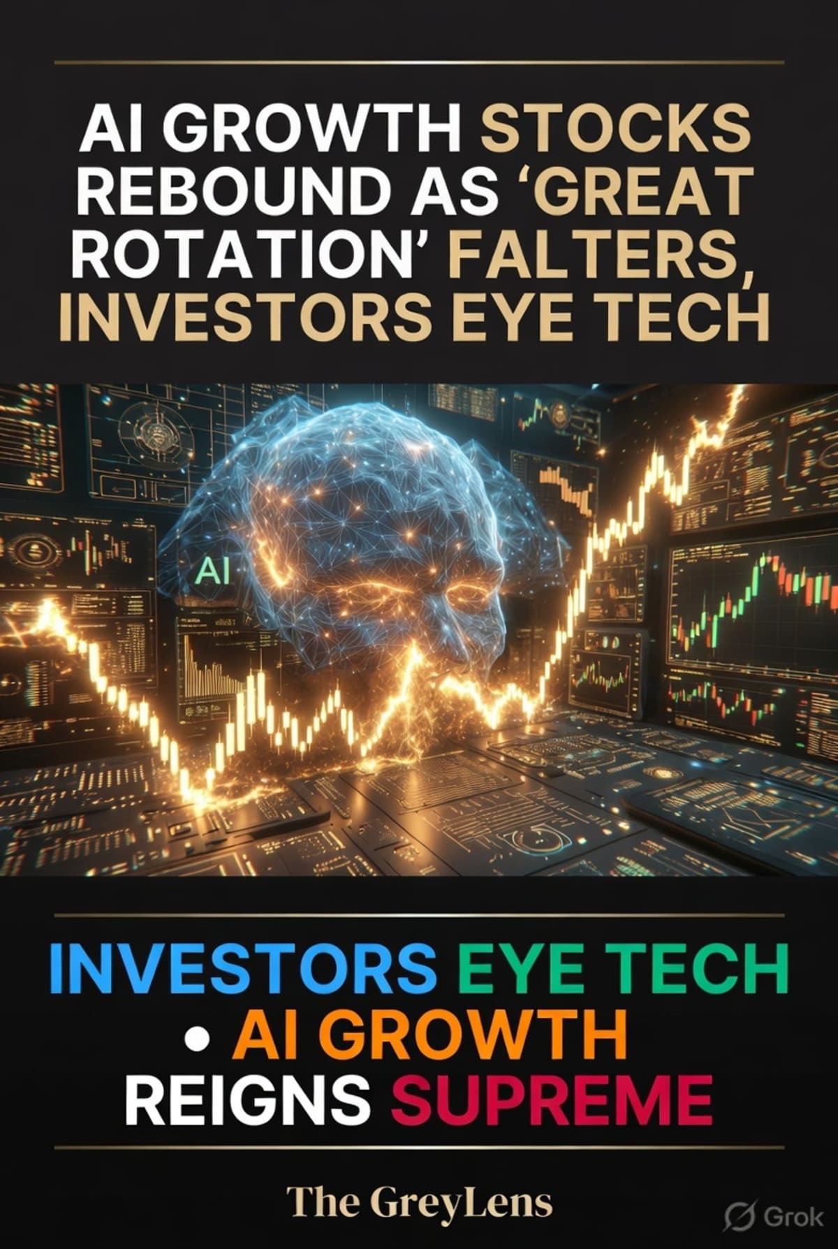 AI Growth Stocks Rebound as 'Great Rotation' Falters, Investors Eye Tech Resurgence