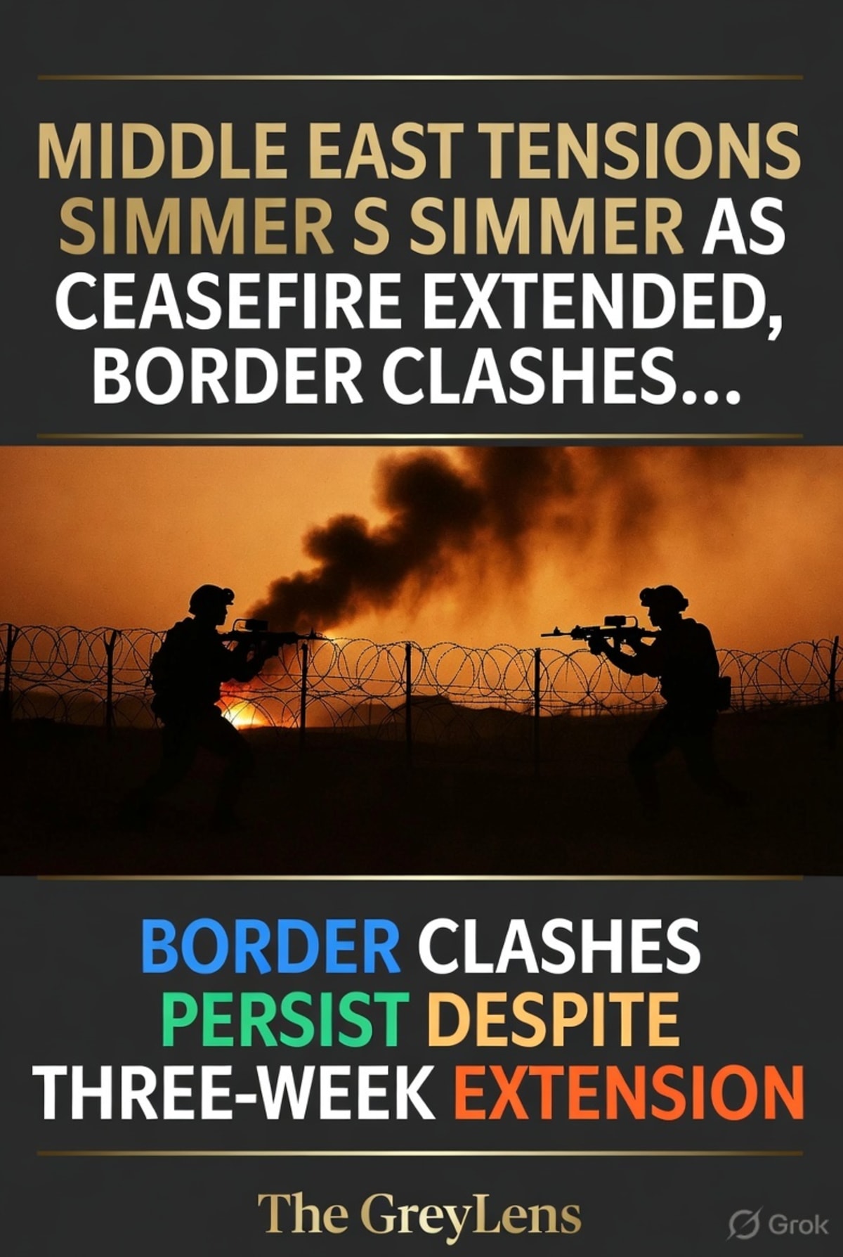 Middle East Tensions Simmer as Ceasefire Extended, Border Clashes Persist