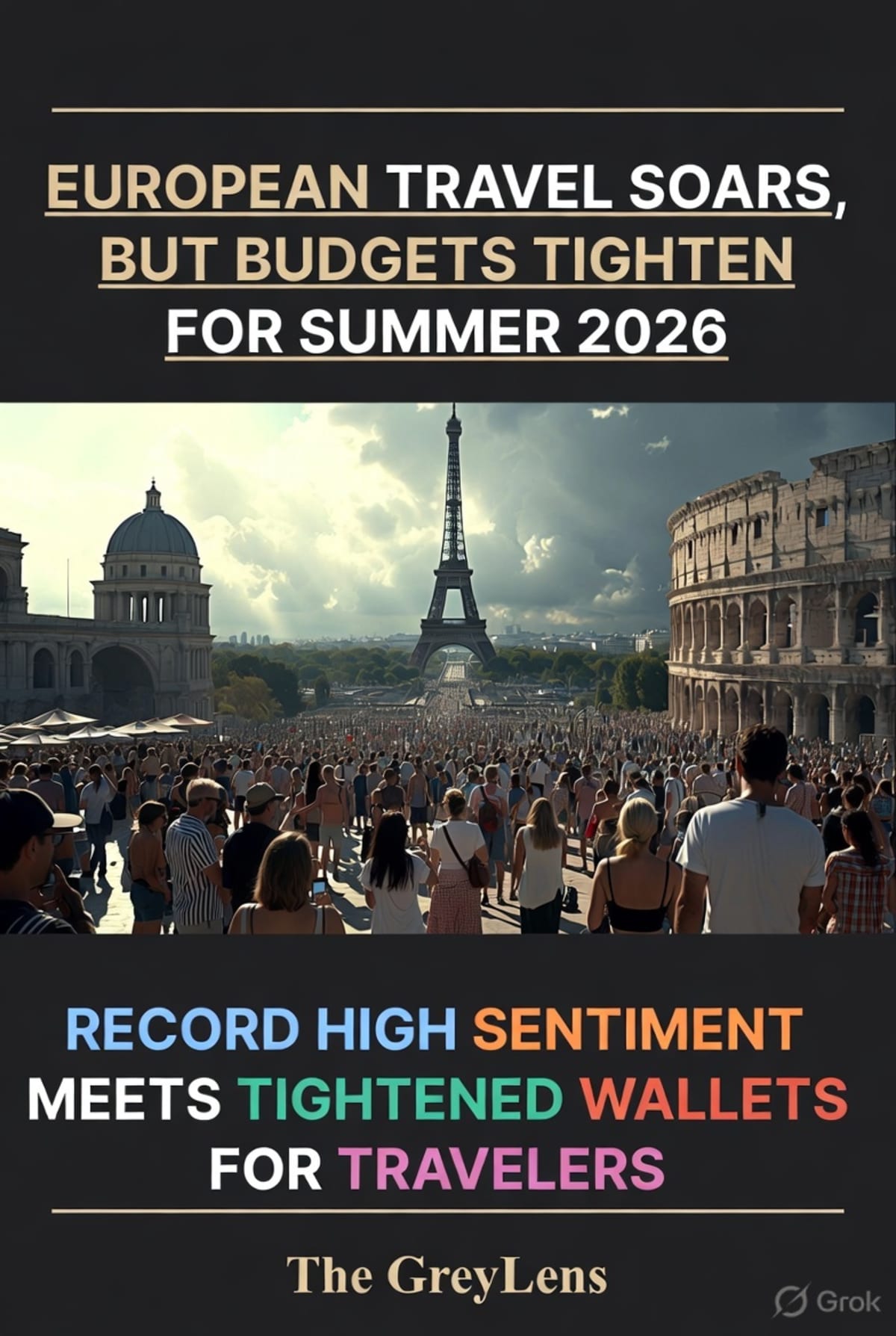 European Travel Soars, But Budgets Tighten for Summer 2026