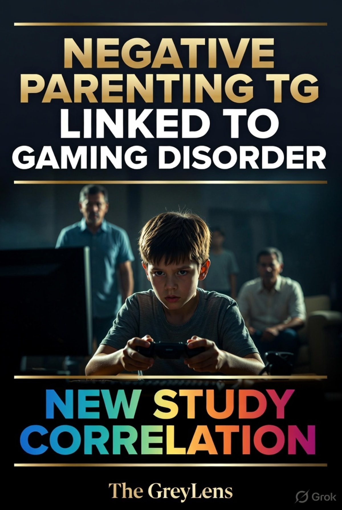 New Study Links Negative Parenting Behaviors to Gaming Disorder in Children with ADHD