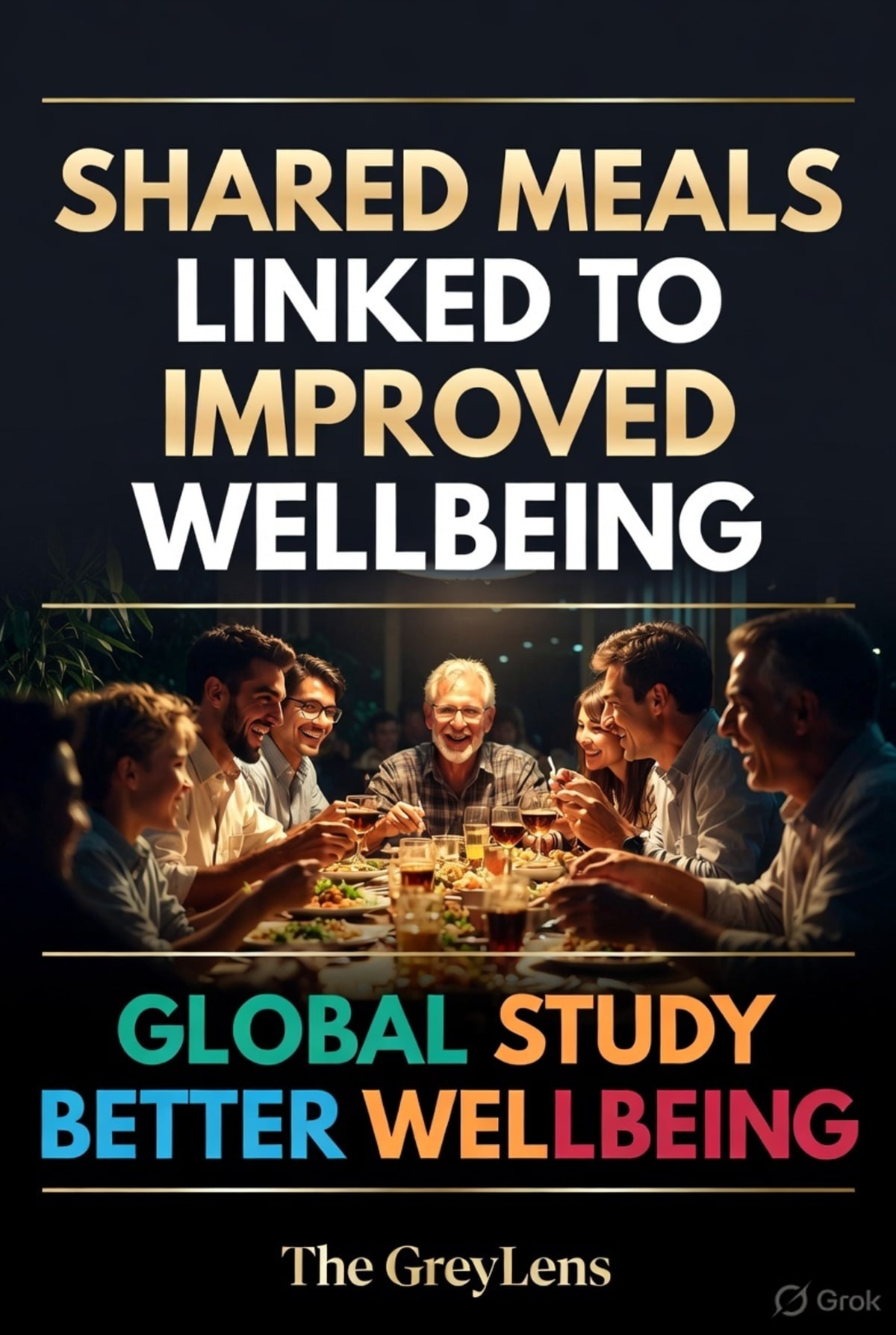 Global Study Links Shared Meals to Improved Wellbeing