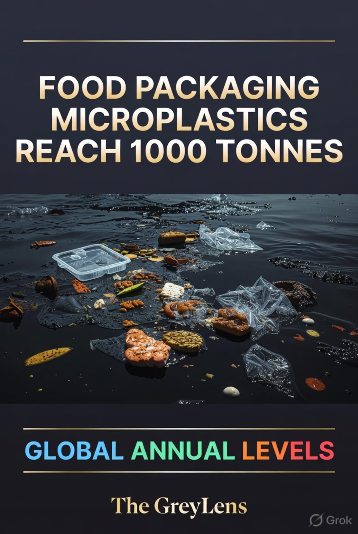 Global Food Packaging Microplastic Levels Reach 1,000 Tonnes Annually
