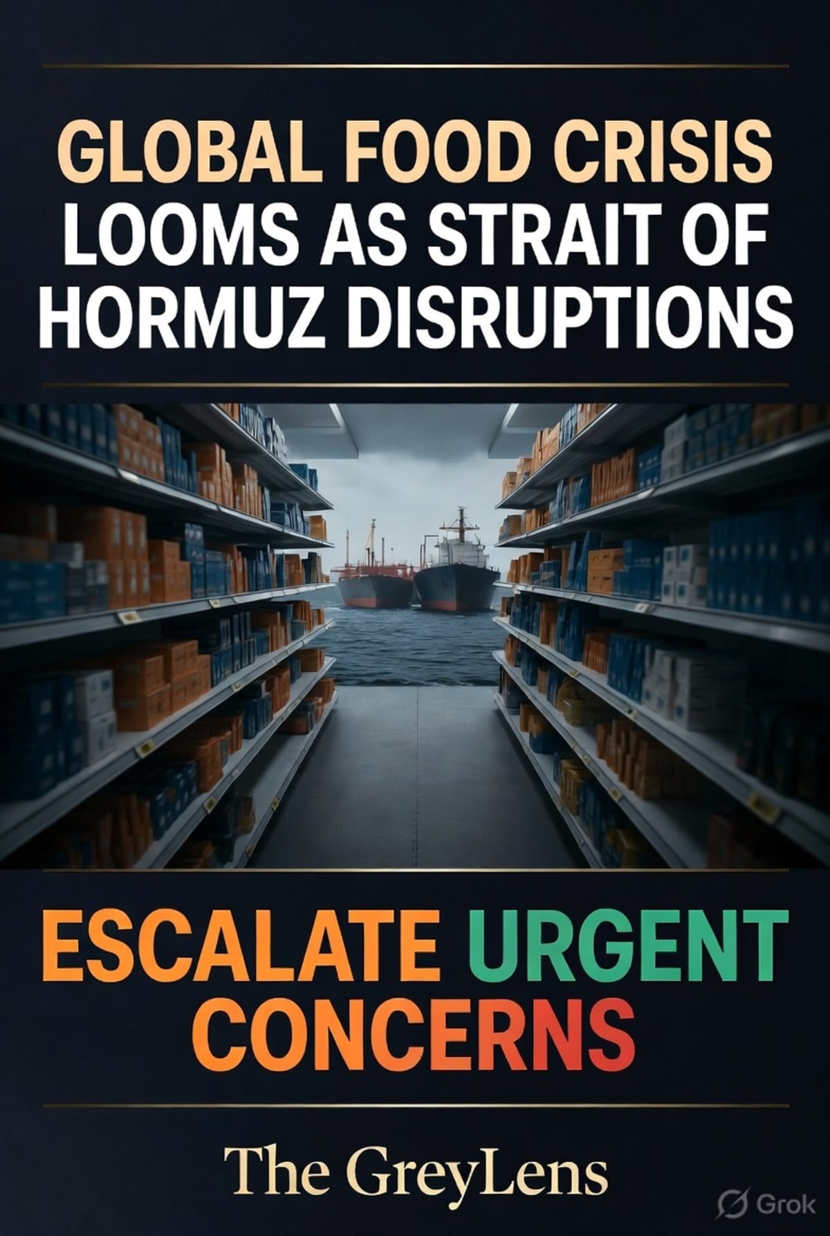 Global Food Crisis Looms as Strait of Hormuz Disruptions Escalate