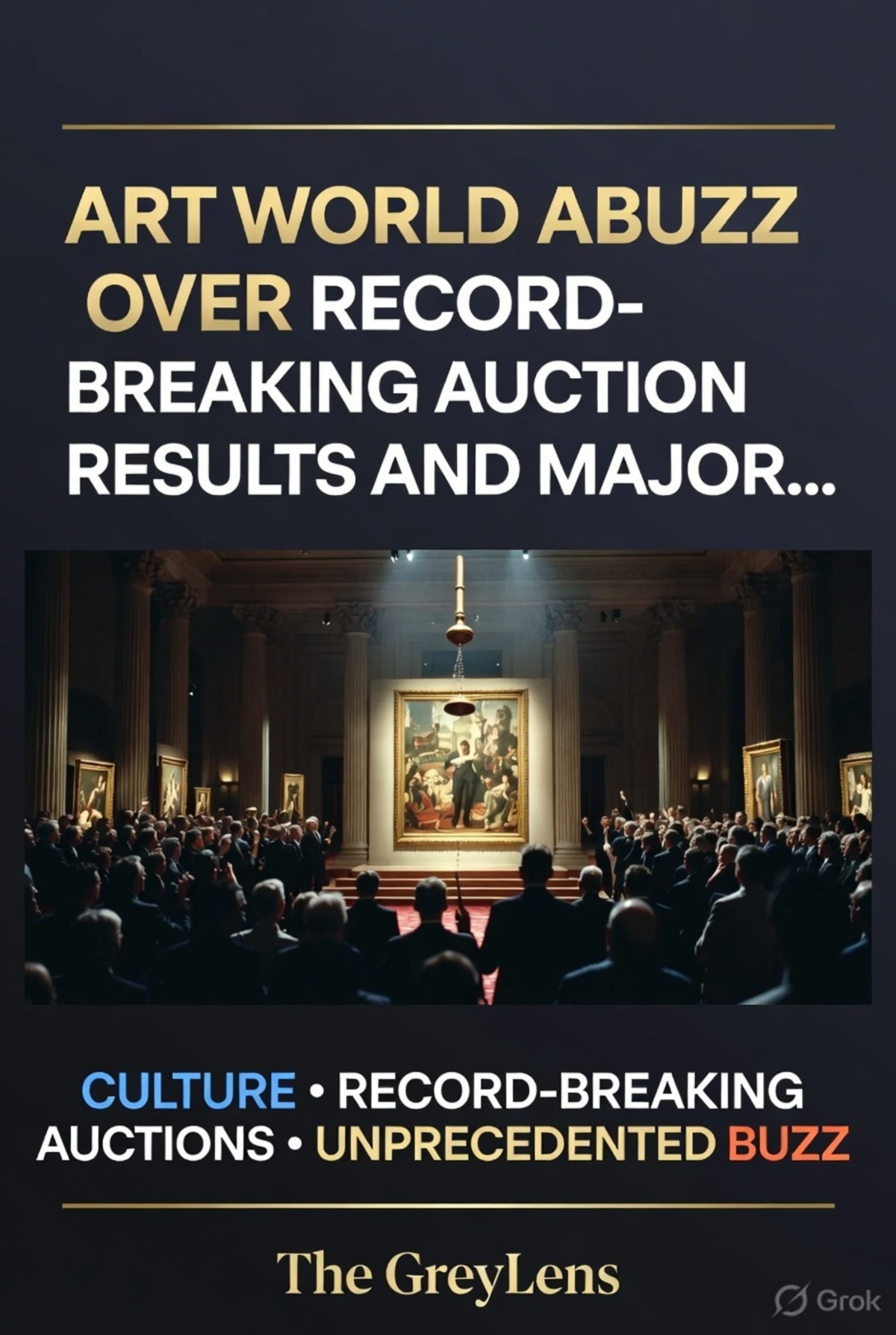 Art World Abuzz Over Record-Breaking Auction Results and Major Exhibitions