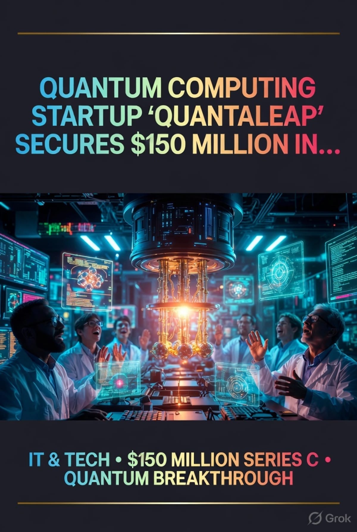 Quantum Computing Startup 'QuantaLeap' Secures $150 Million in Series C Funding to Accelerate Commercialization