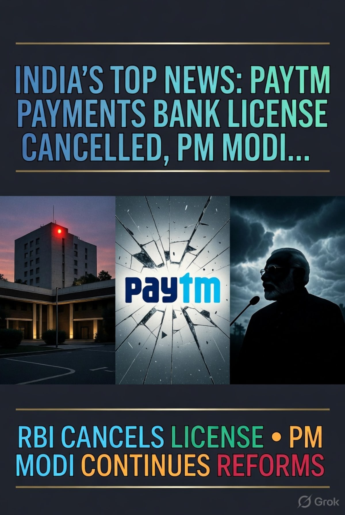 India's Top News: Paytm Payments Bank License Cancelled, PM Modi Campaigns in Bengal