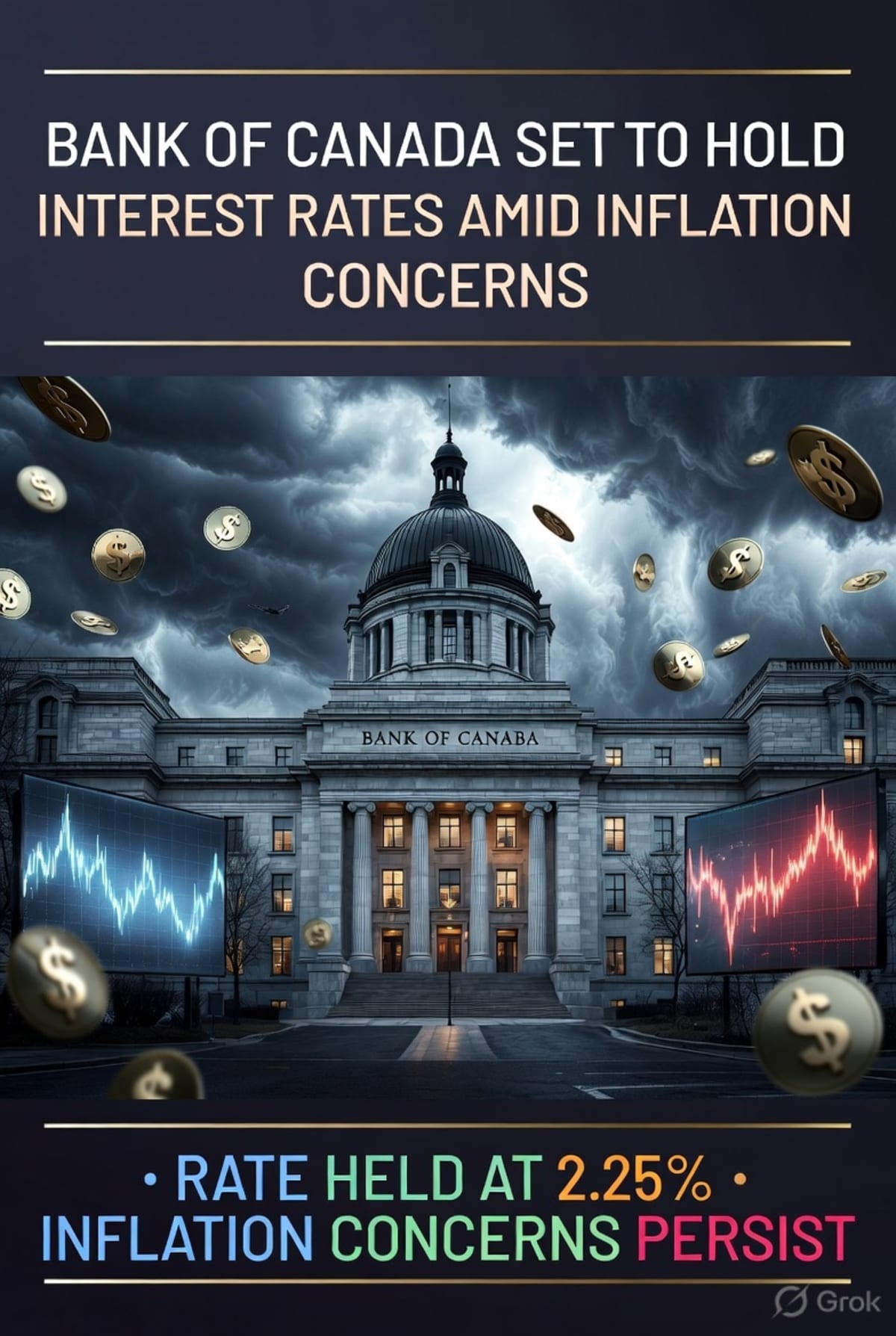 Bank of Canada Set to Hold Interest Rates Amid Inflation Concerns