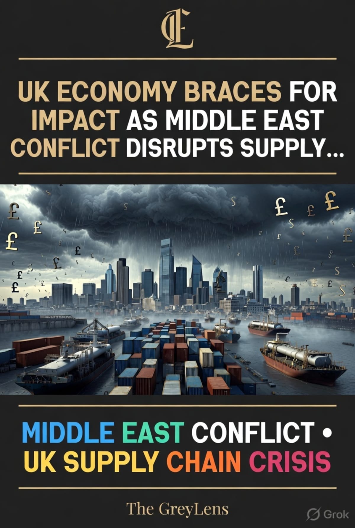 UK Economy Braces for Impact as Middle East Conflict Disrupts Supply Chains and Energy Markets