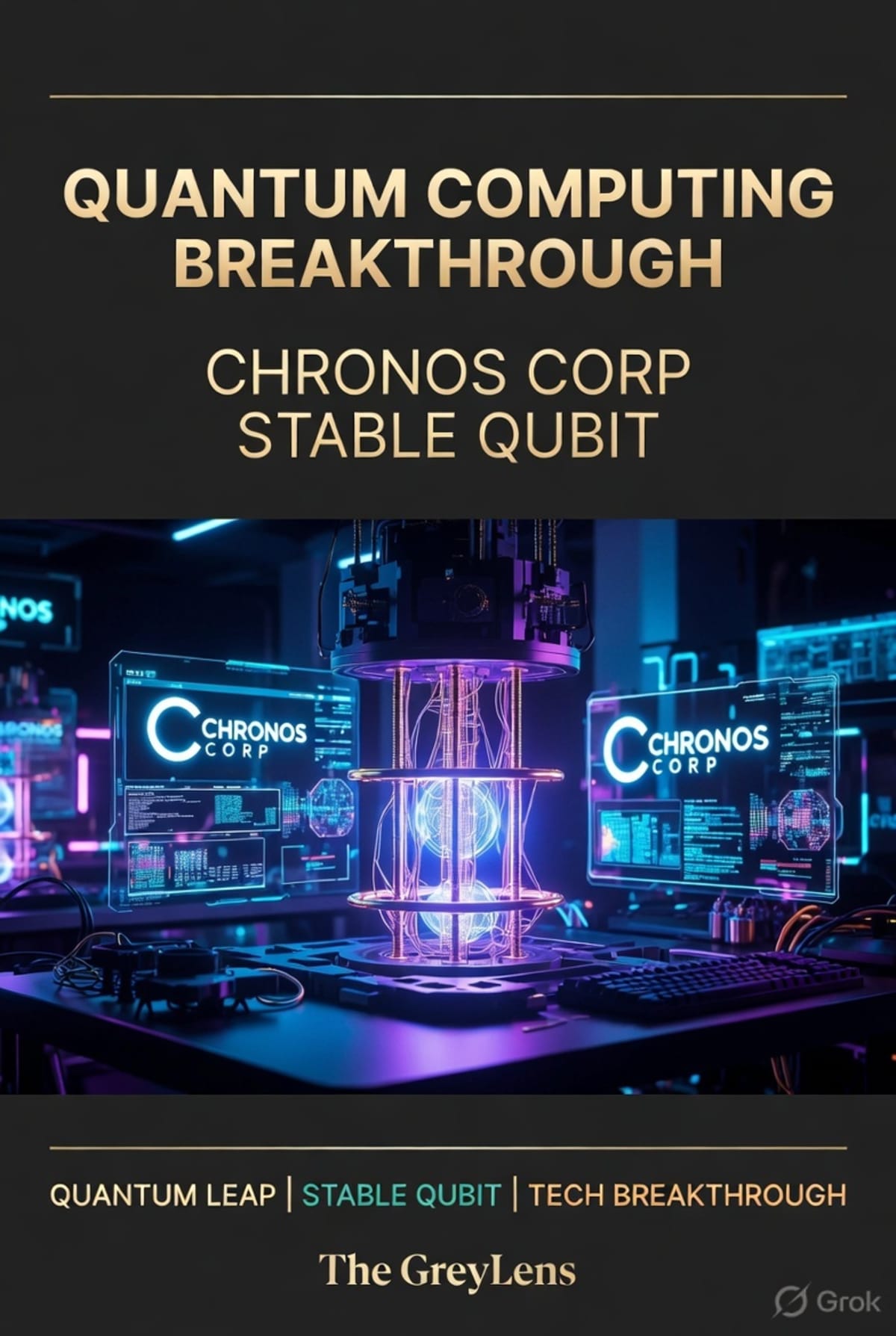 Quantum Computing Breakthrough: Chronos Corp Achieves Stable Qubit Entanglement for Record Duration