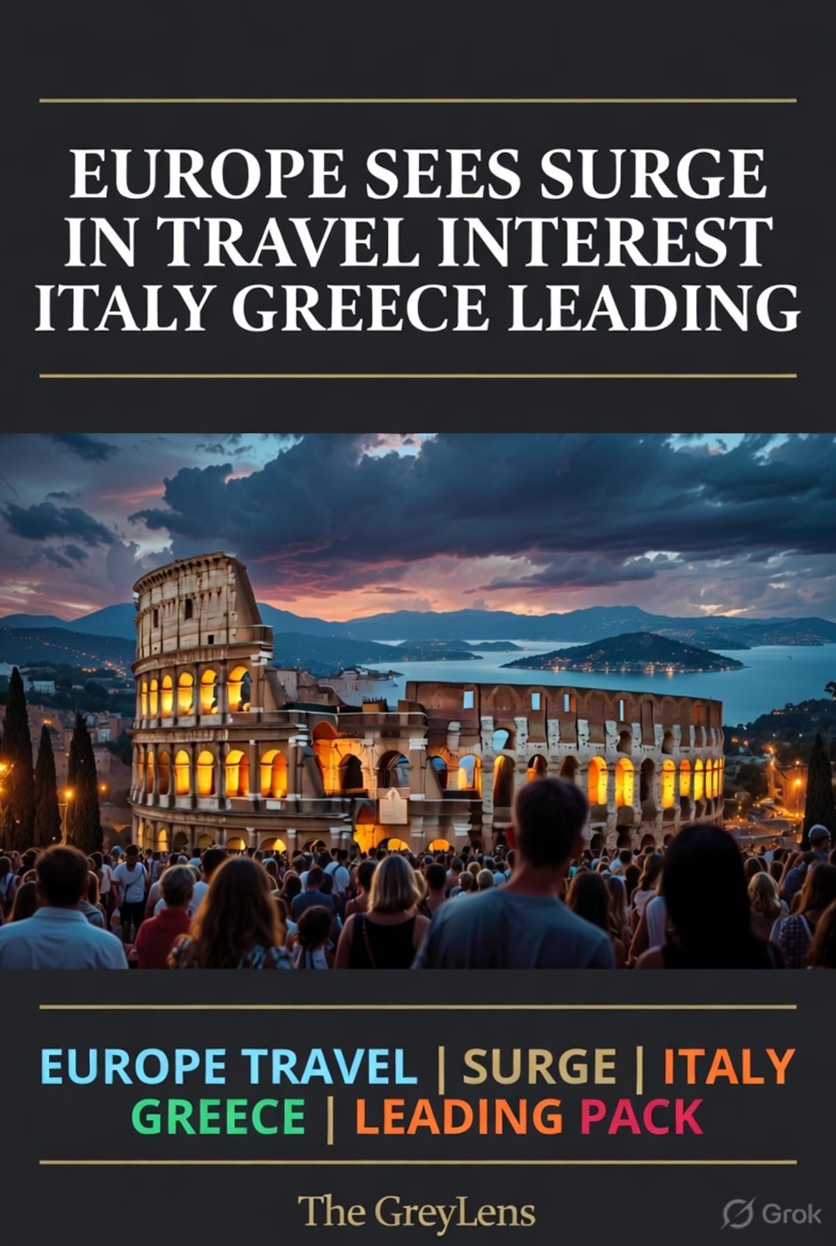 Europe Sees Surge in Travel Interest, with Italy and Greece Leading the Pack