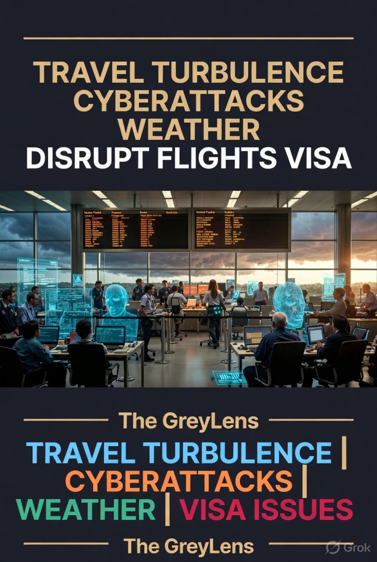 Travel Turbulence: Cyberattacks, Weather Disrupt Flights, While Visa Policies Shift
