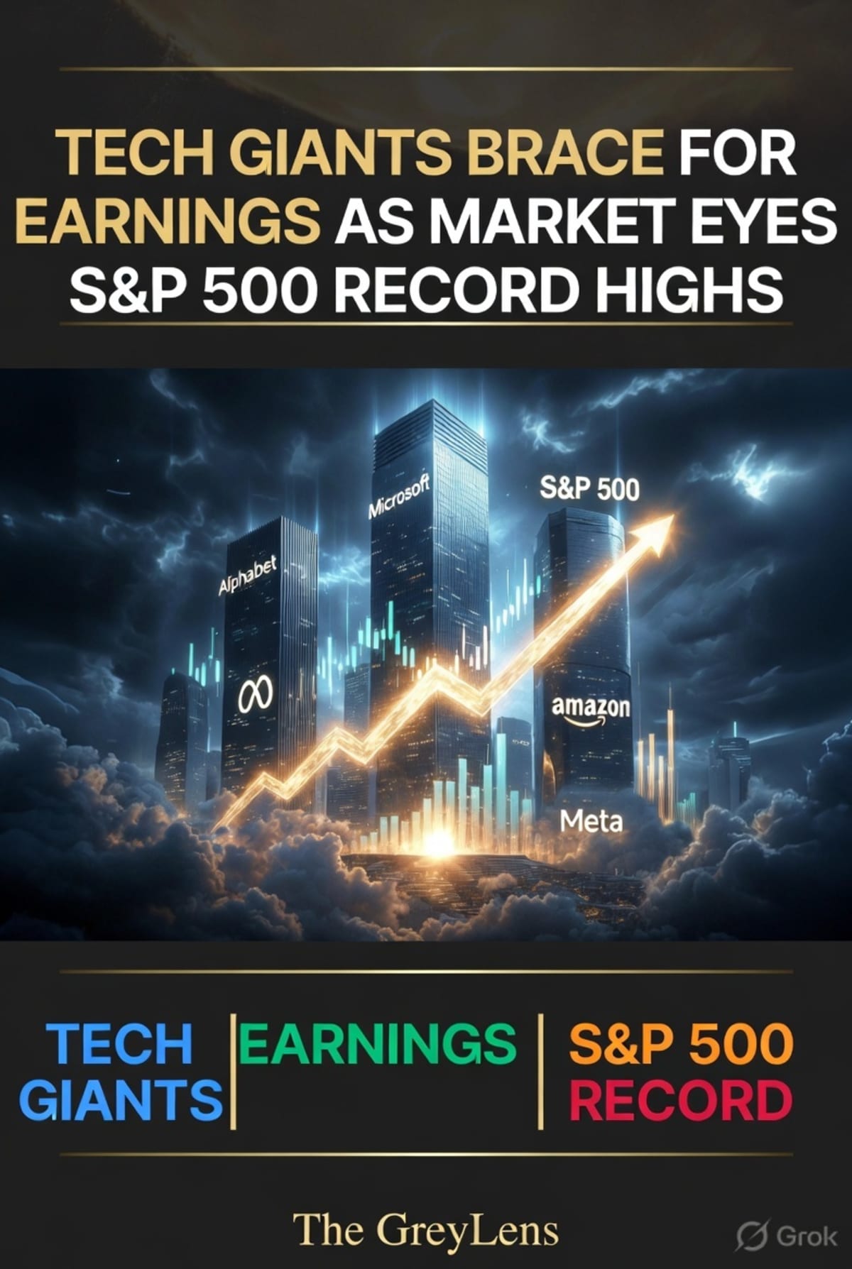 Tech Giants Brace for Earnings as Market Eyes S&P 500 Record Highs