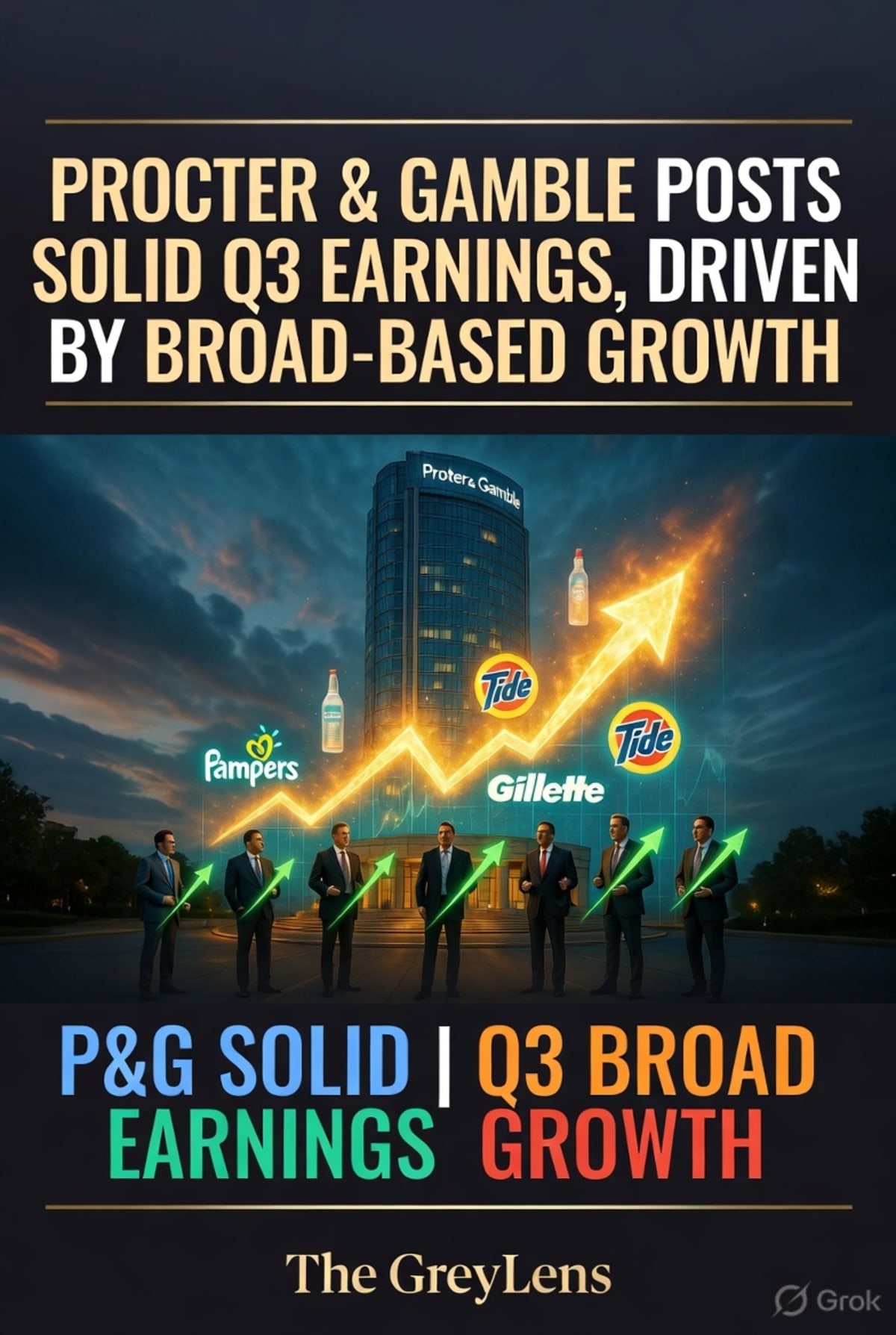 Procter & Gamble Posts Solid Q3 Earnings, Driven by Broad-Based Growth