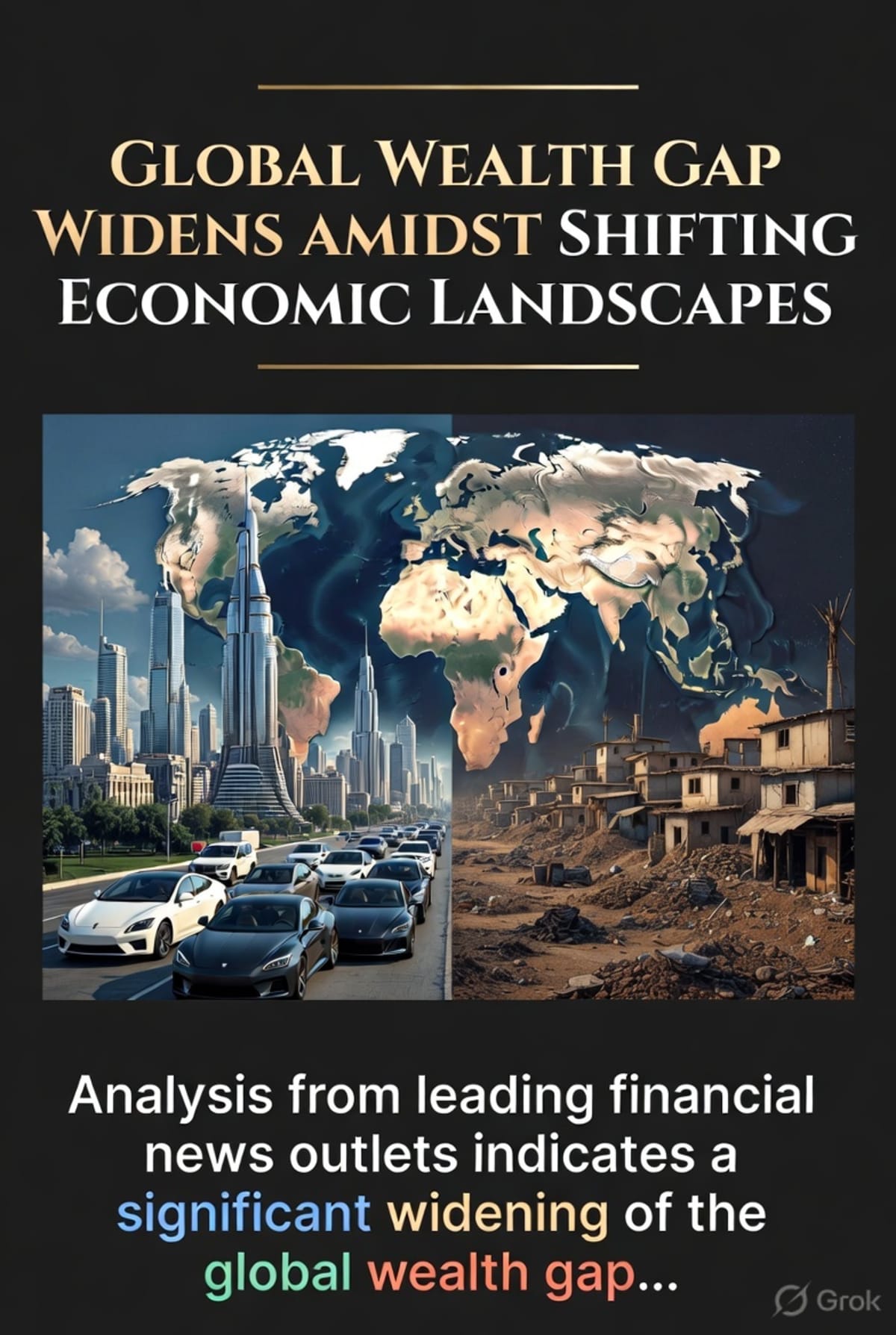 Global Wealth Gap Widens Amidst Shifting Economic Landscapes, Analysts Report