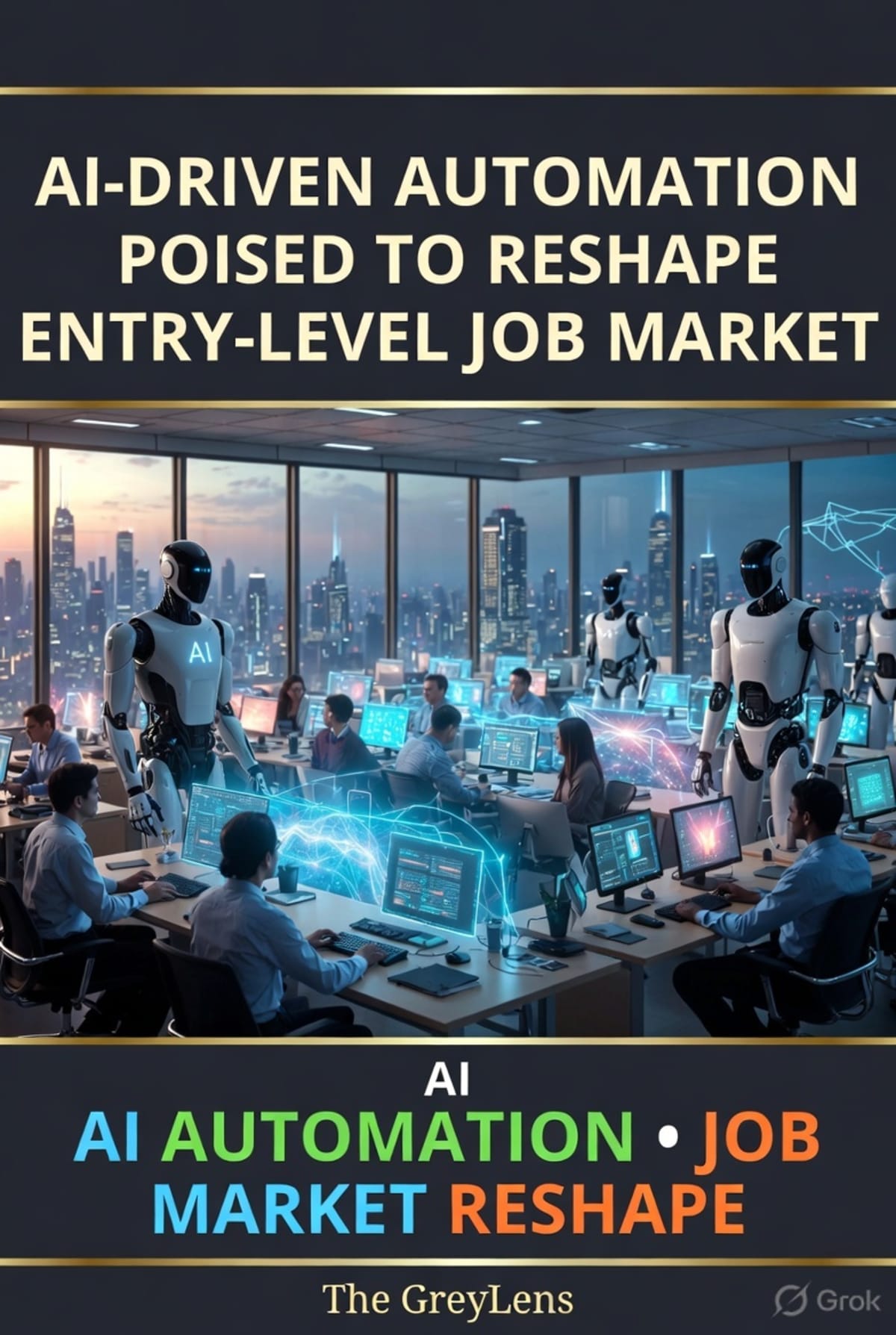AI-Driven Automation Poised to Reshape Entry-Level Job Market, Analysts Predict