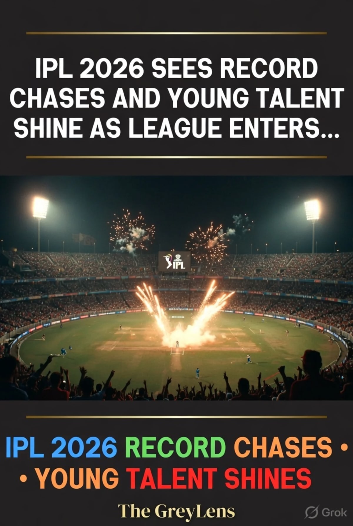 IPL 2026 Sees Record Chases and Young Talent Shine as League Enters Crucial Phase